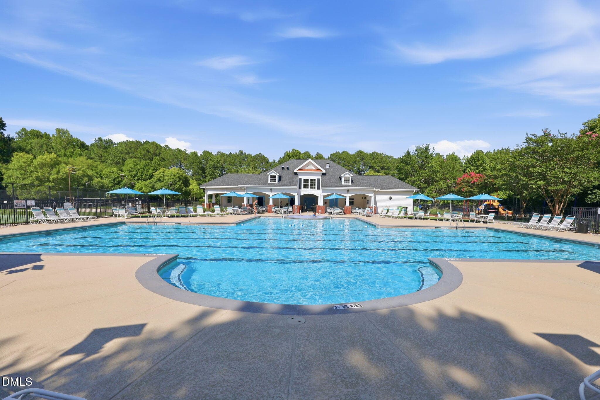 Pool to clubhouse - 526 Redford Place Drive, Rolesville, NC 27571