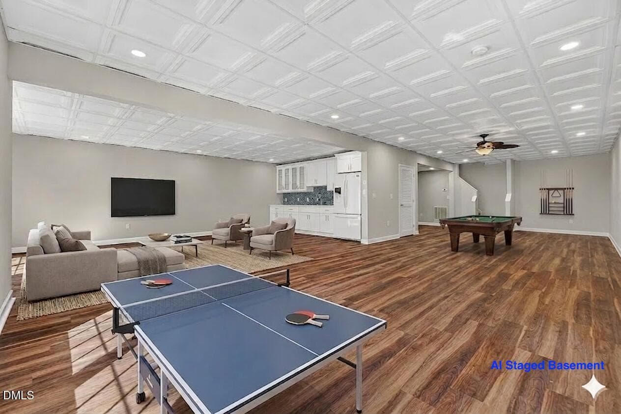 basement - 2004 Clyde Bank Court, Cary, NC 27511, Cary