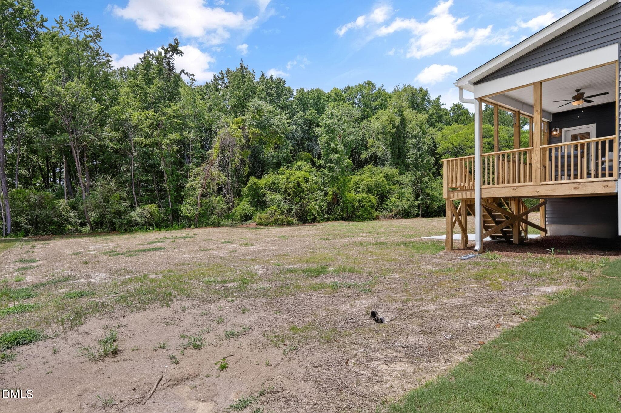 Wooded Backyard - 552 Beacon Hill Road, Lillington, NC 27546