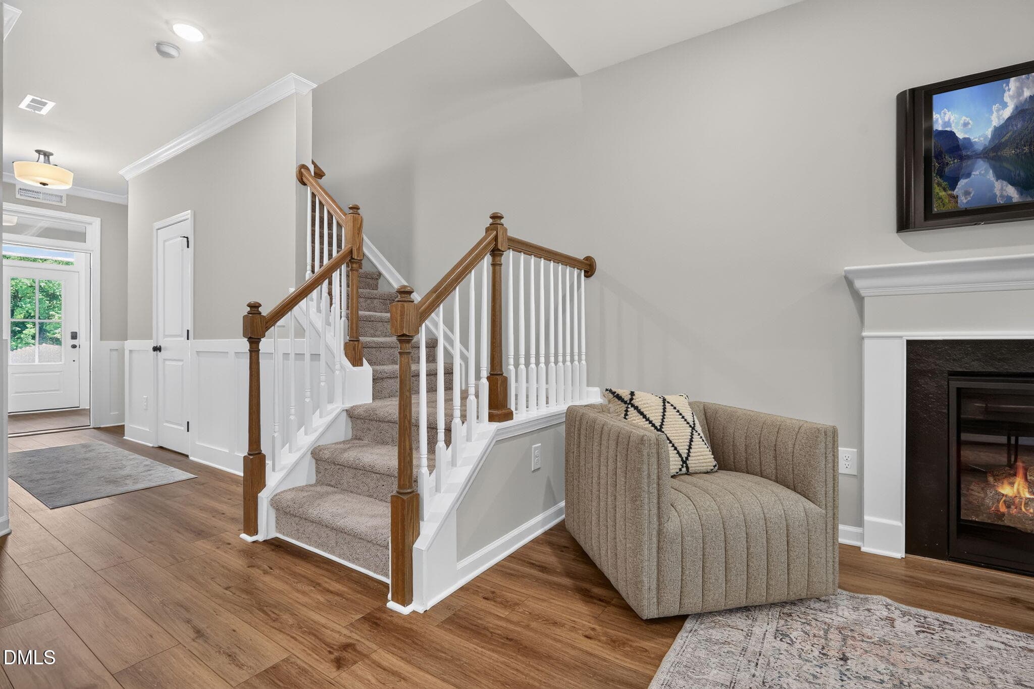 Open Rail Stairs - 552 Beacon Hill Road, Lillington, NC 27546