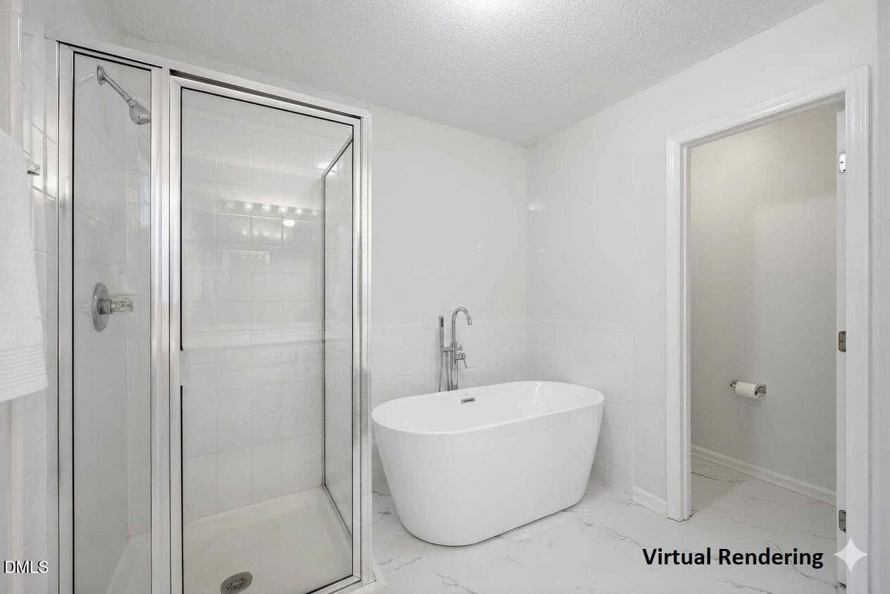 Tub rendering - 1219 Waterford Green Drive, Apex, NC 27502