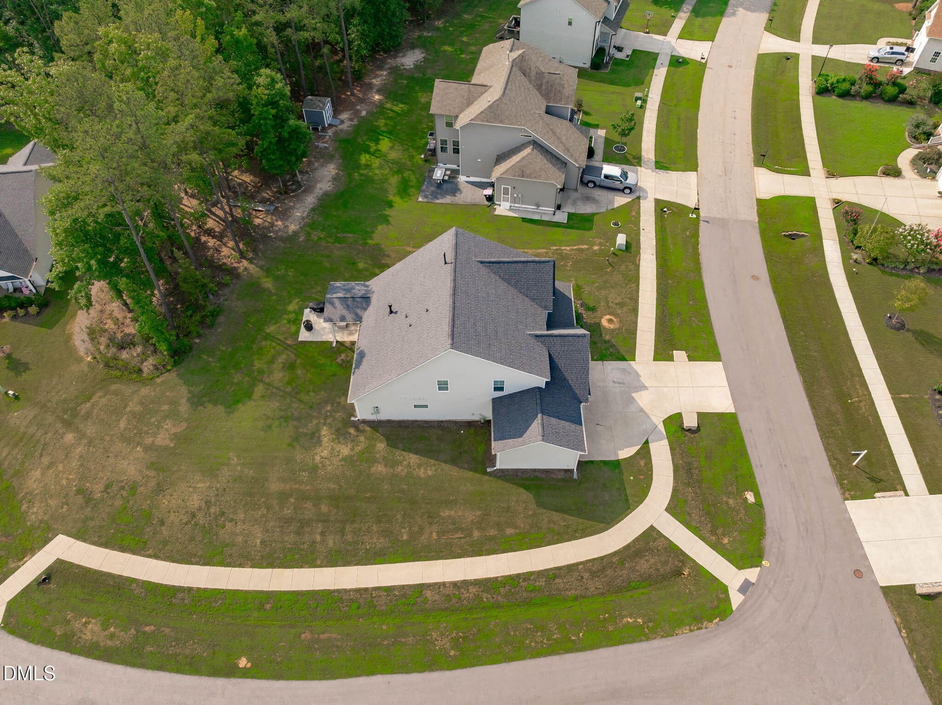 Aerial-1 - 200 Sutherland Drive, Franklinton, NC 27525