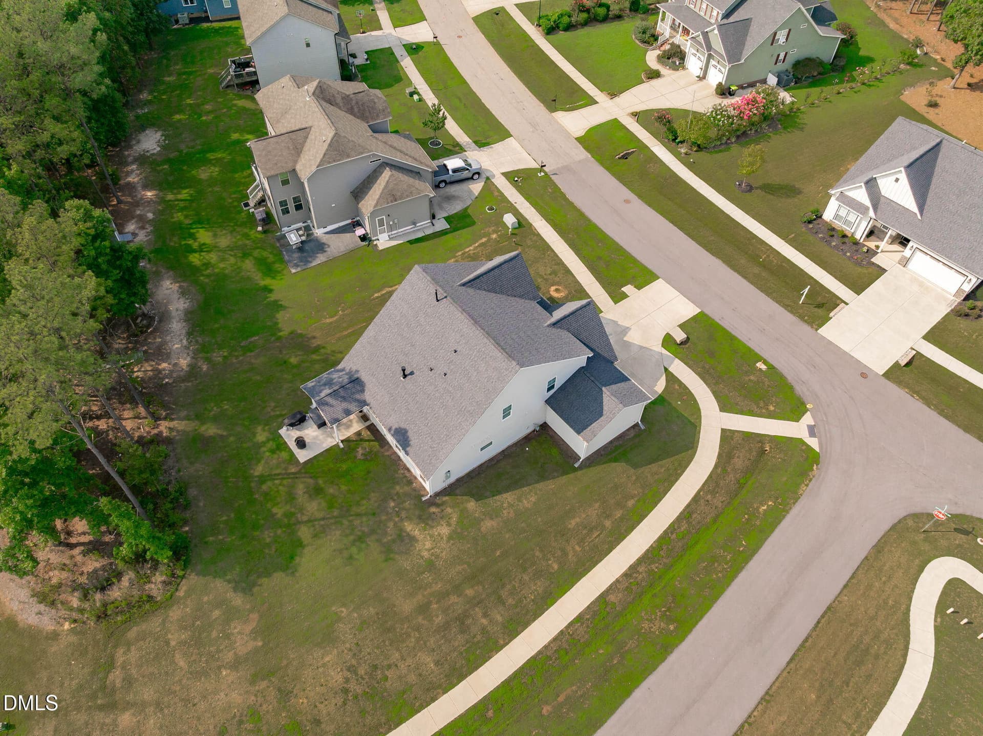 Aerial-2 - 200 Sutherland Drive, Franklinton, NC 27525