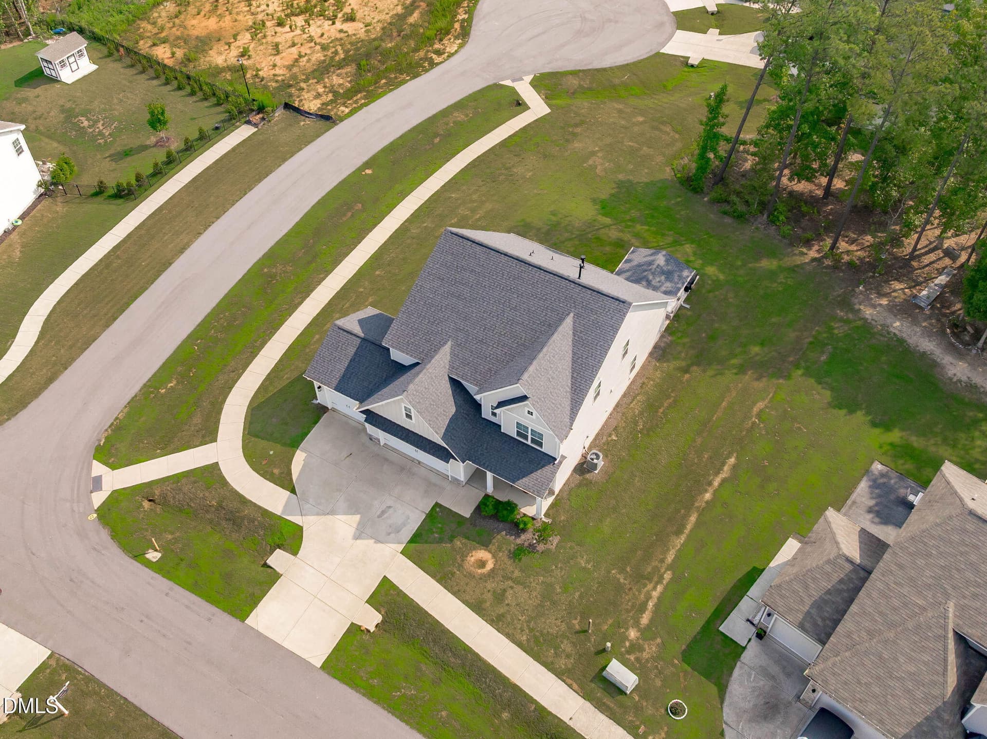 Aerial-5 - 200 Sutherland Drive, Franklinton, NC 27525