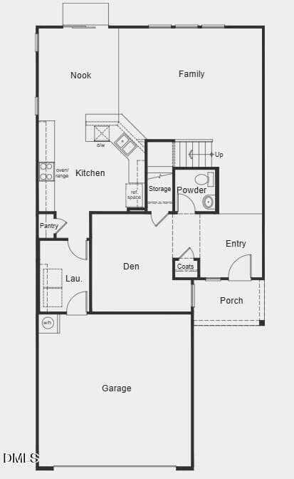 2277 floor plan 1 - 450 Jade Crk Circle, Chapel Hill, NC 27516, Chapel Hill