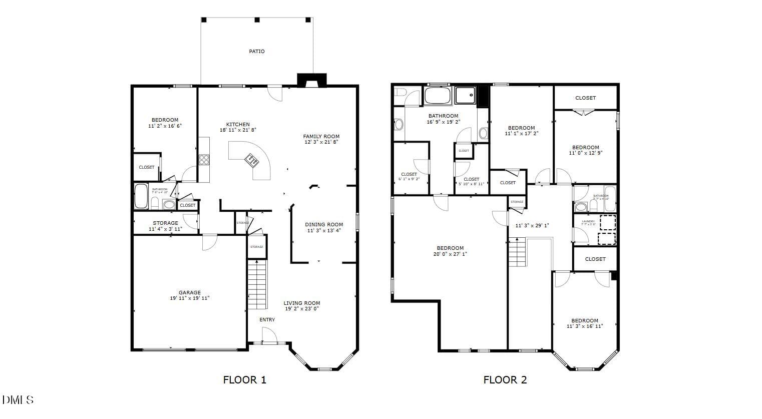 1105 Longleaf Pine Place floor plan - 1105 Longleaf Pine Place, Mebane, NC 27302