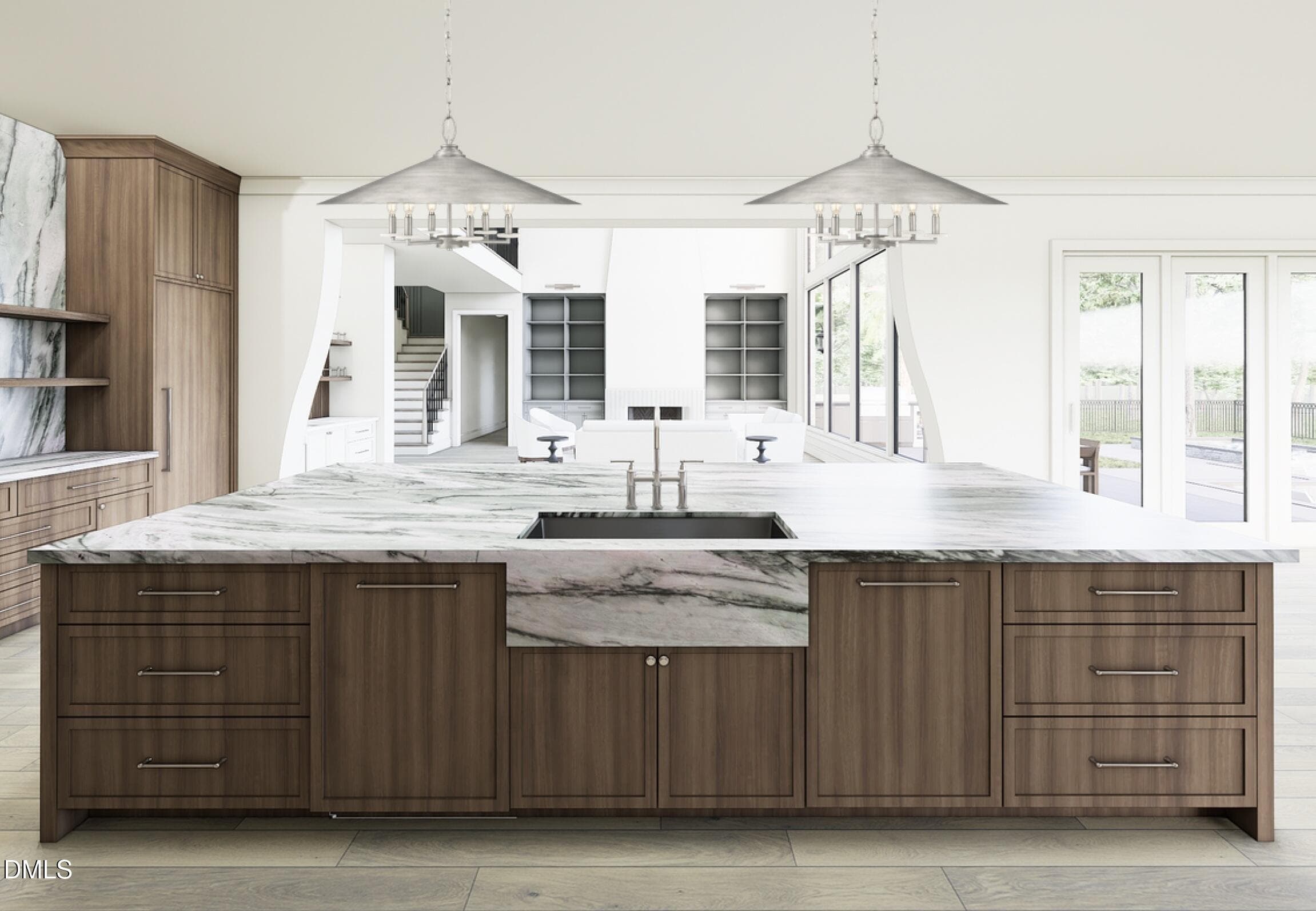 Kitchen - 8909 Morning Song Court, New Hill, NC 27562