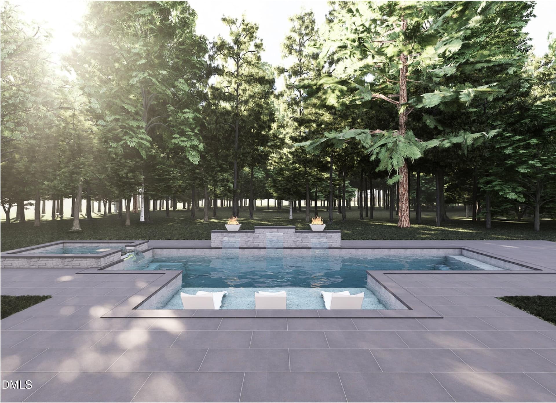 Pool - 8909 Morning Song Court, New Hill, NC 27562