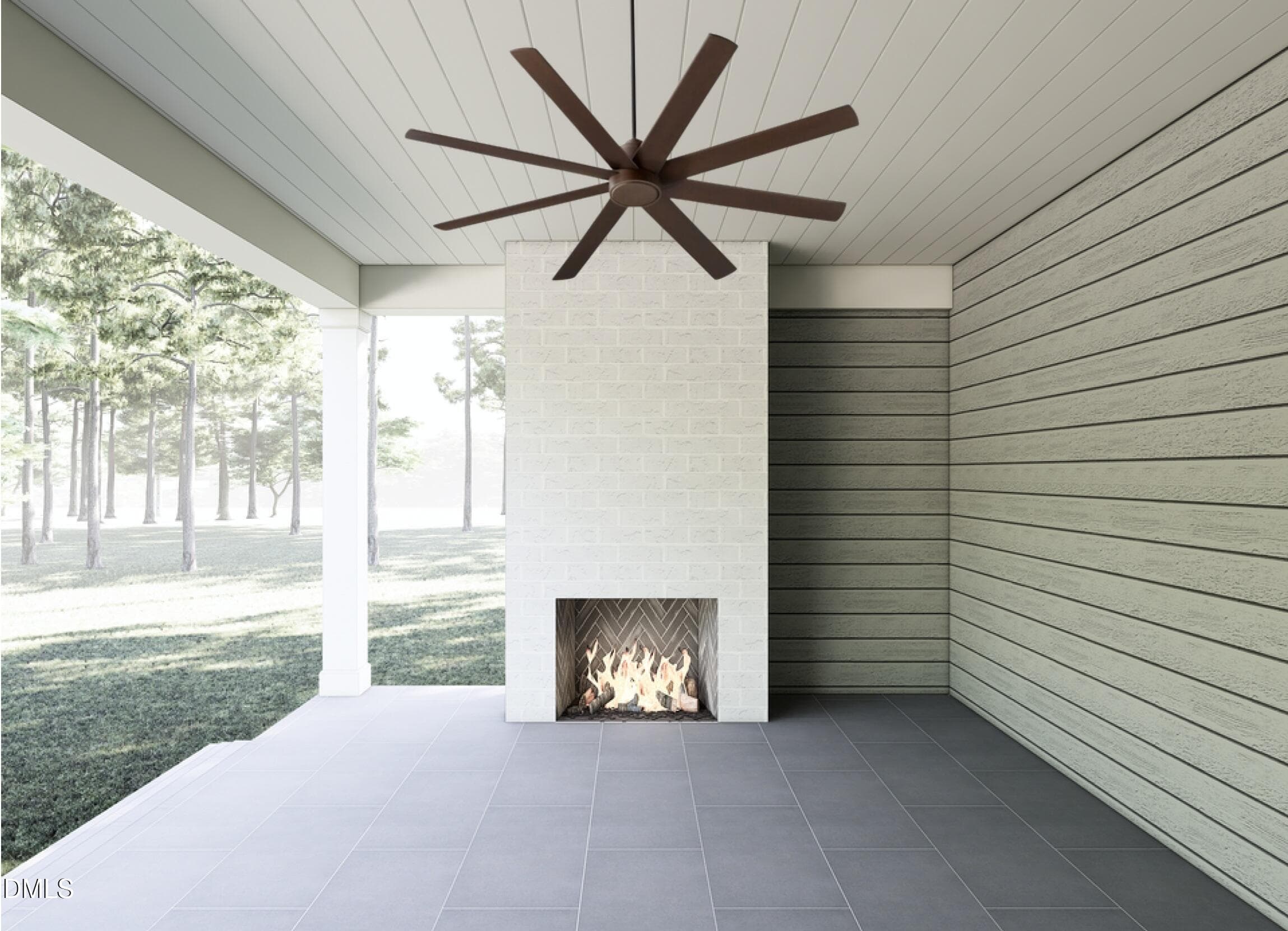 Patio - 8909 Morning Song Court, New Hill, NC 27562