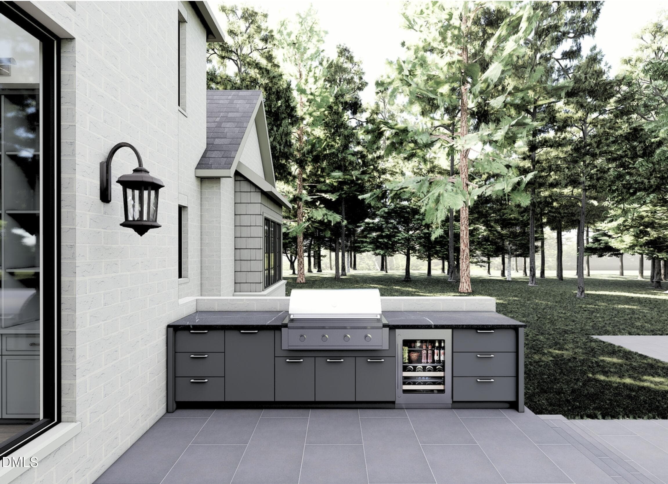 Patio - 8909 Morning Song Court, New Hill, NC 27562
