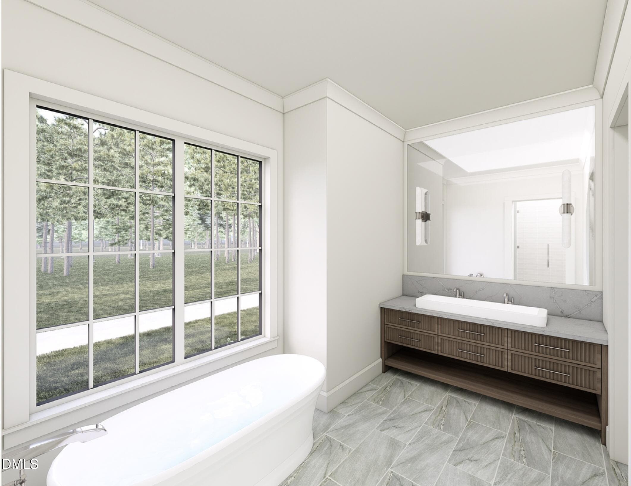 Bathroom - 8909 Morning Song Court, New Hill, NC 27562