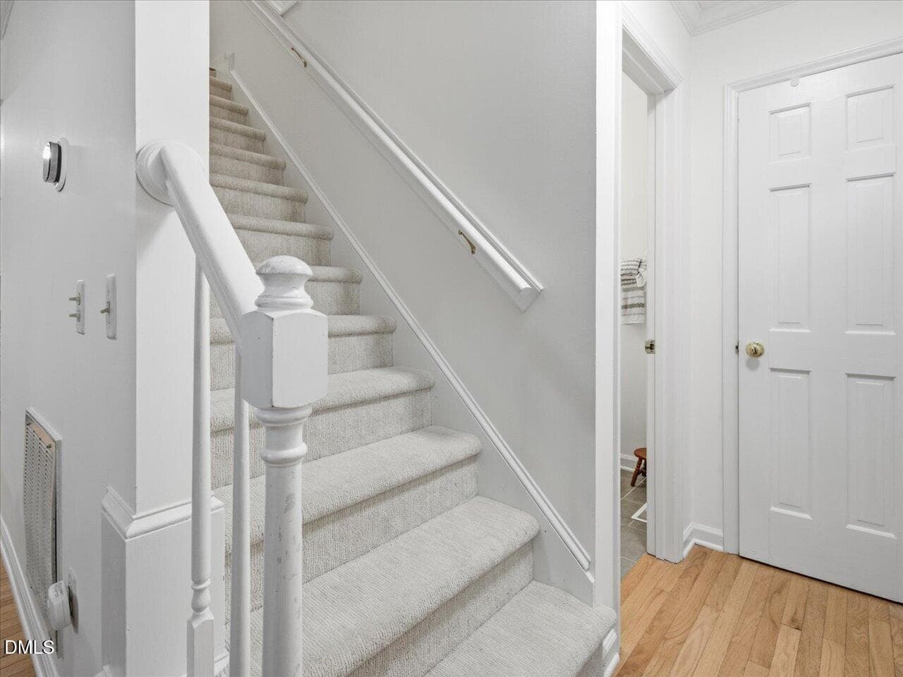 43-Main Staircase - 4815 Fortunes Ridge Drive, Durham, NC 27713, Durham