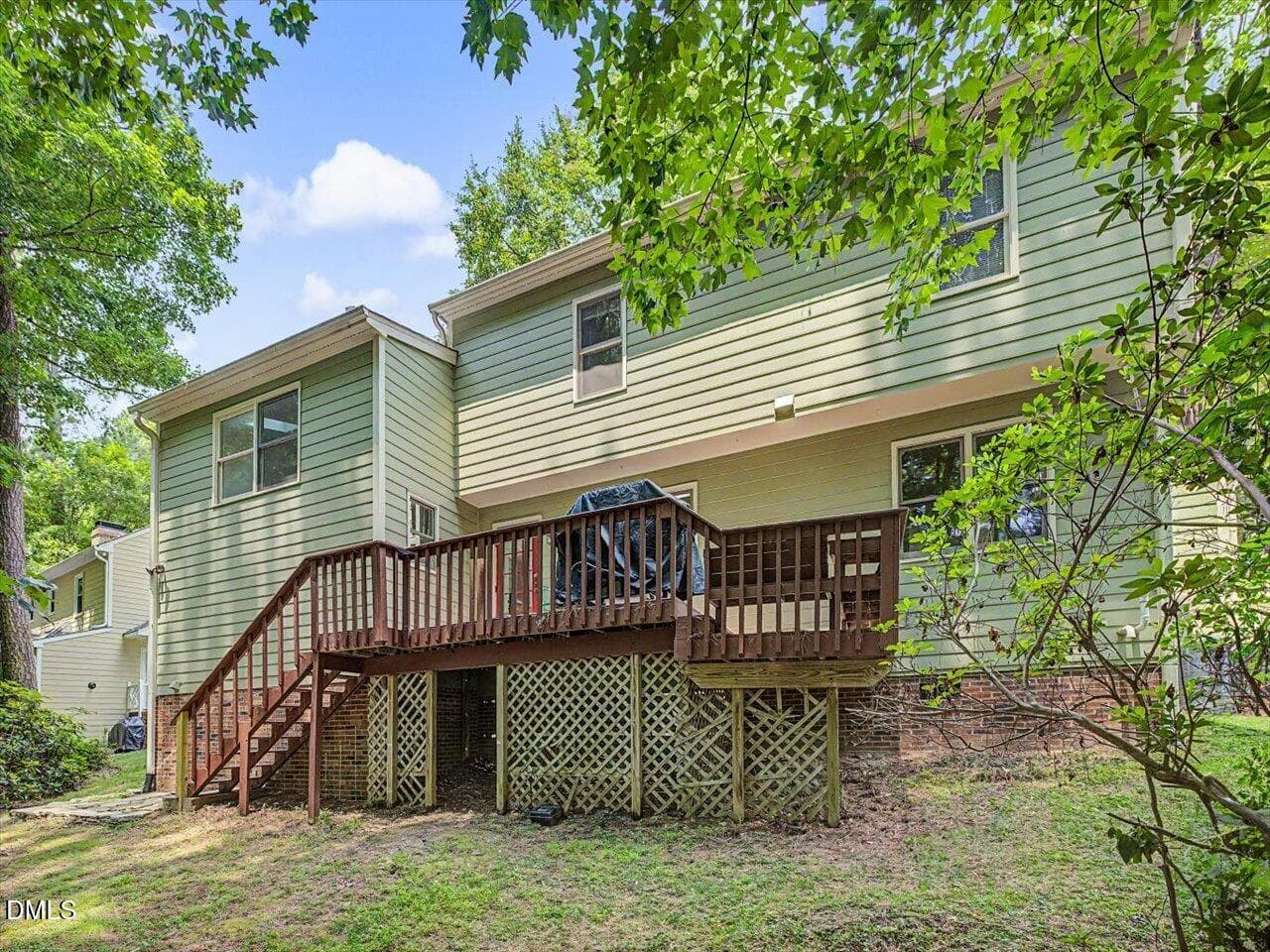 67-Back of House - 4815 Fortunes Ridge Drive, Durham, NC 27713, Durham