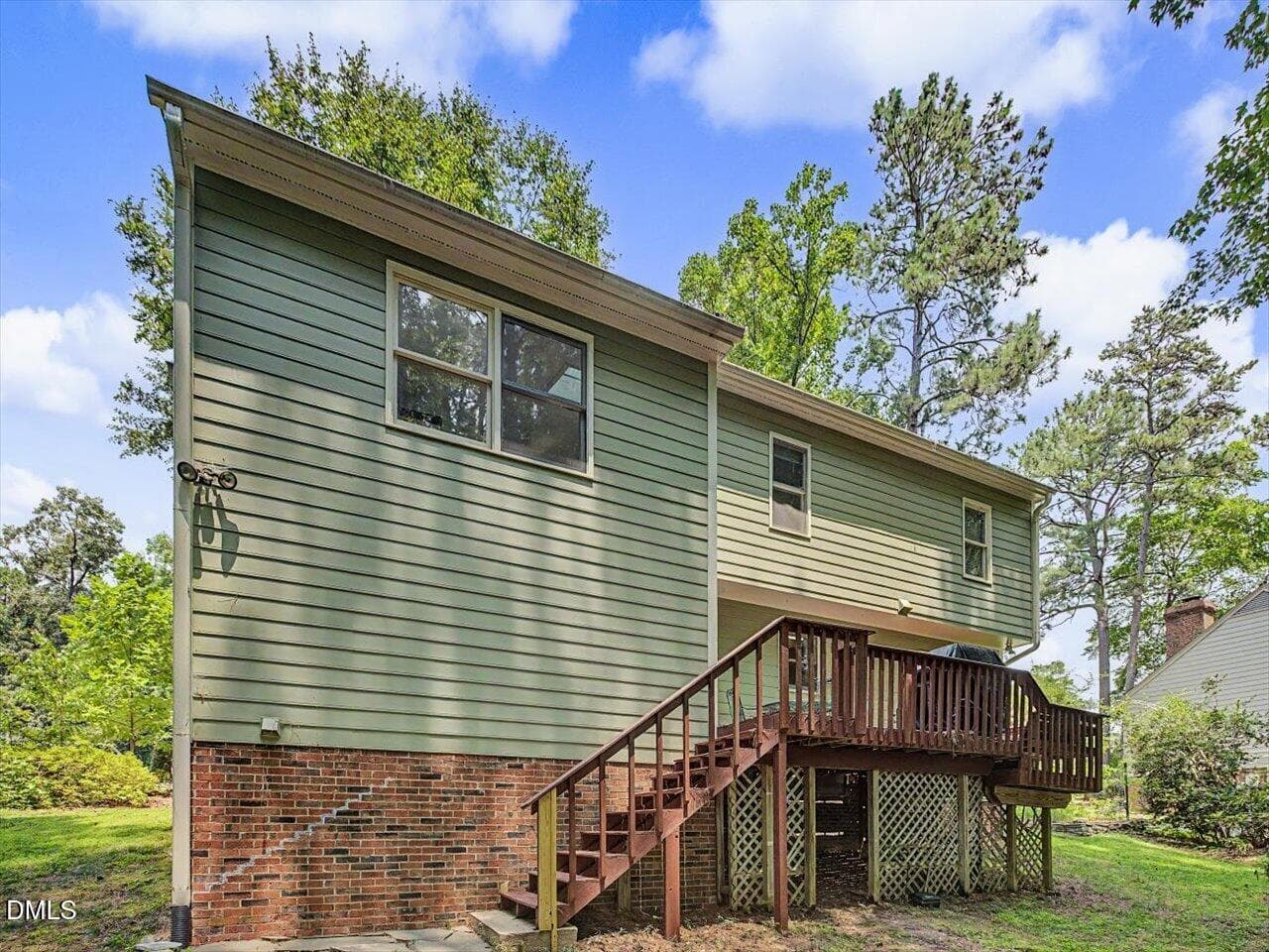 68-Back of House - 4815 Fortunes Ridge Drive, Durham, NC 27713, Durham