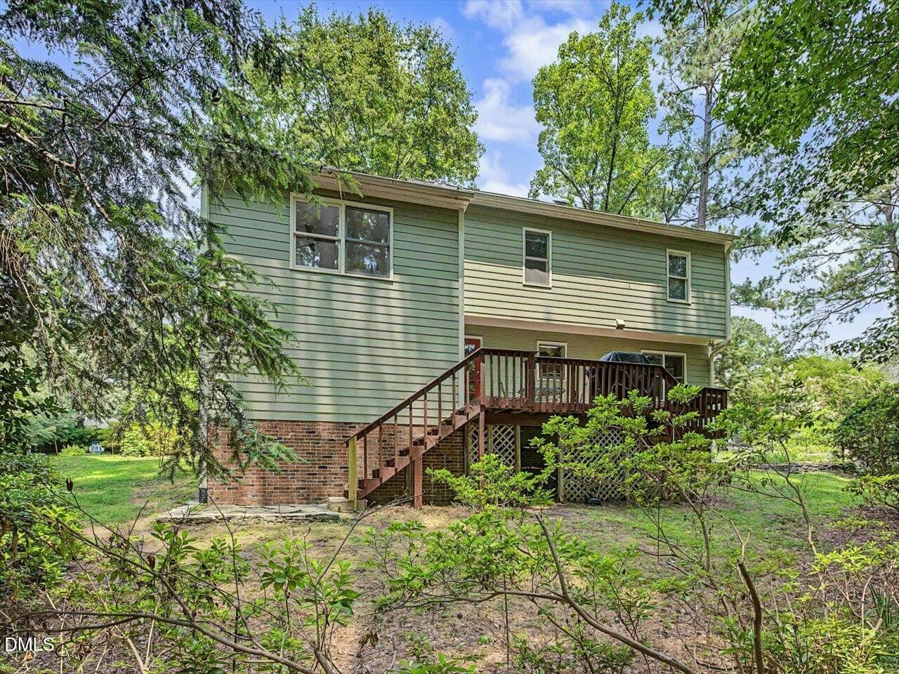 69-Back of House - 4815 Fortunes Ridge Drive, Durham, NC 27713, Durham