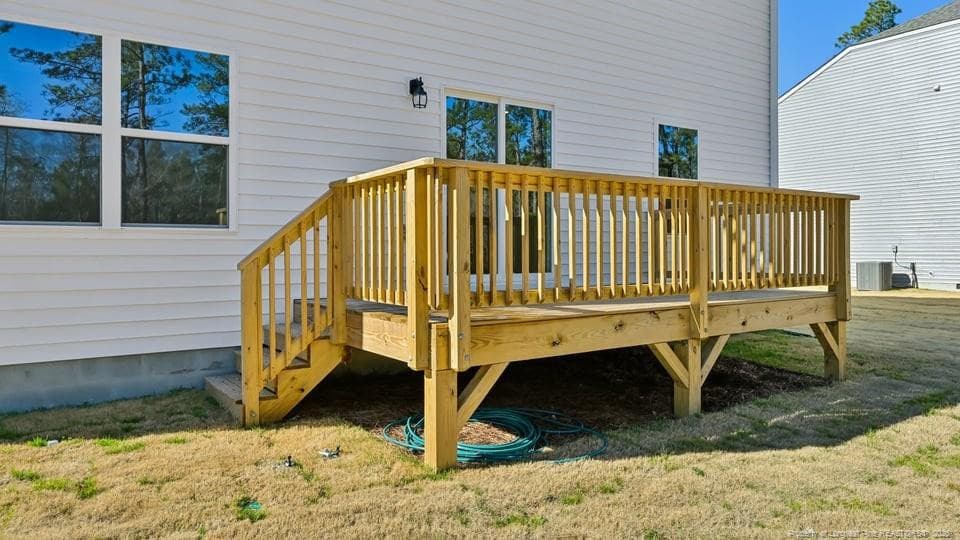 Deck - 3065 Platinum Circle, West End, NC 27376