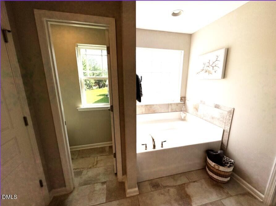 Primary Bath - 120 Railcar Way, Clayton, NC 27520