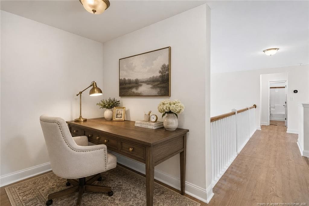 Office Loft Virtually Staged - 3324 Amour Drive, Fayetteville, NC 28306, Fayetteville