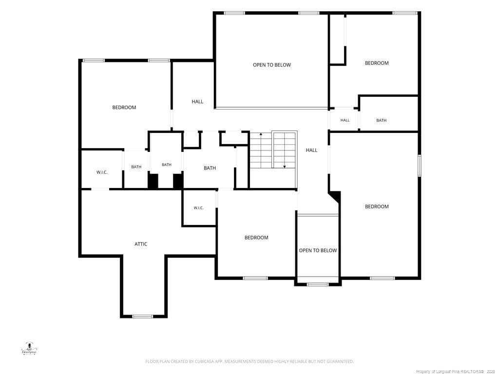 Second Floor Layout - 3324 Amour Drive, Fayetteville, NC 28306, Fayetteville
