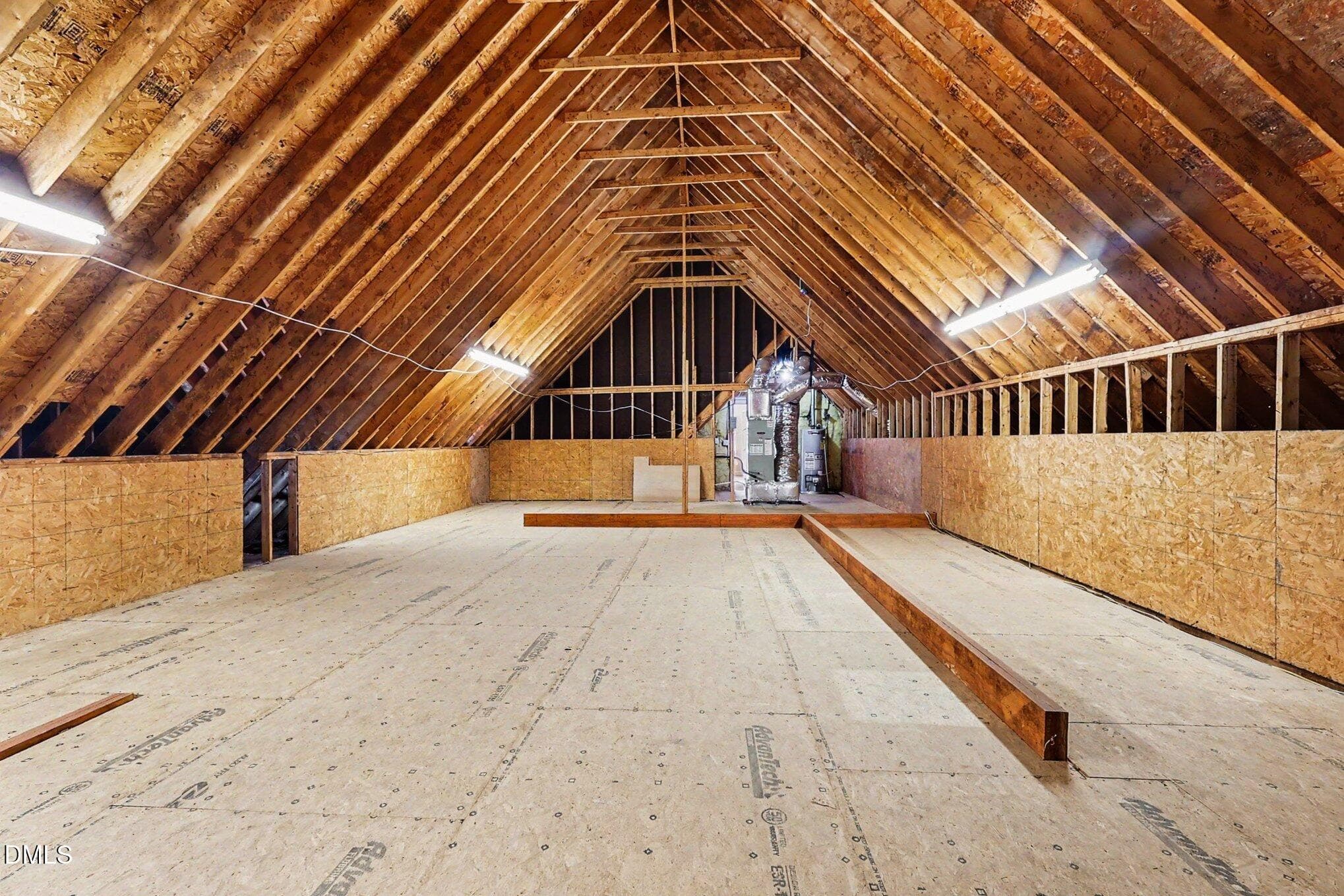 Attic - 606 Old Chestnut Crossing, Moncure, NC 27559