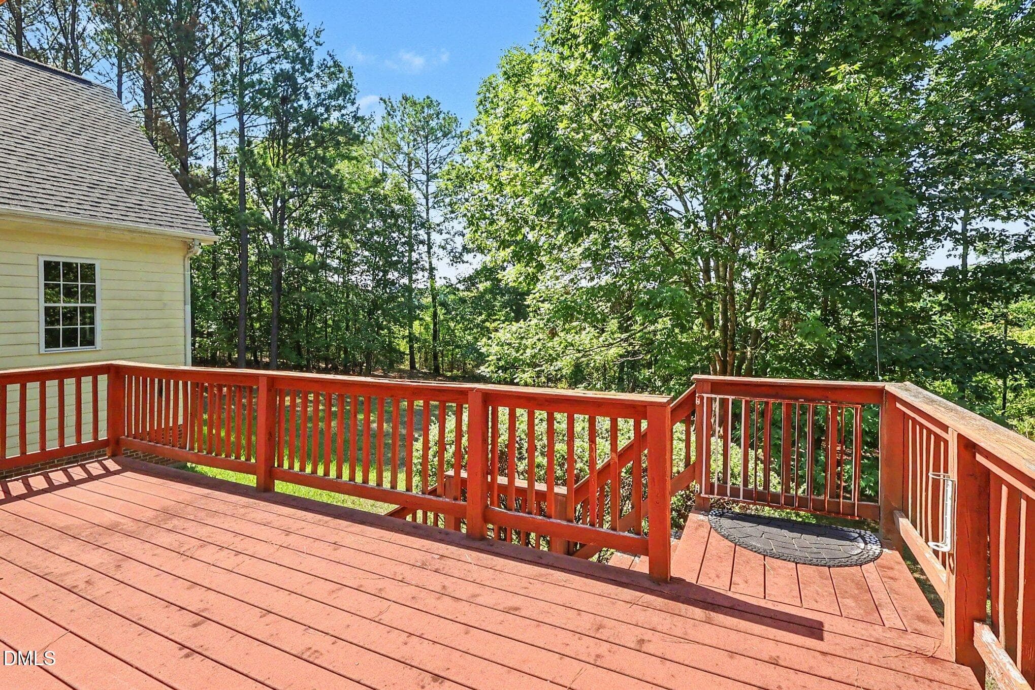 Rear Deck - 606 Old Chestnut Crossing, Moncure, NC 27559