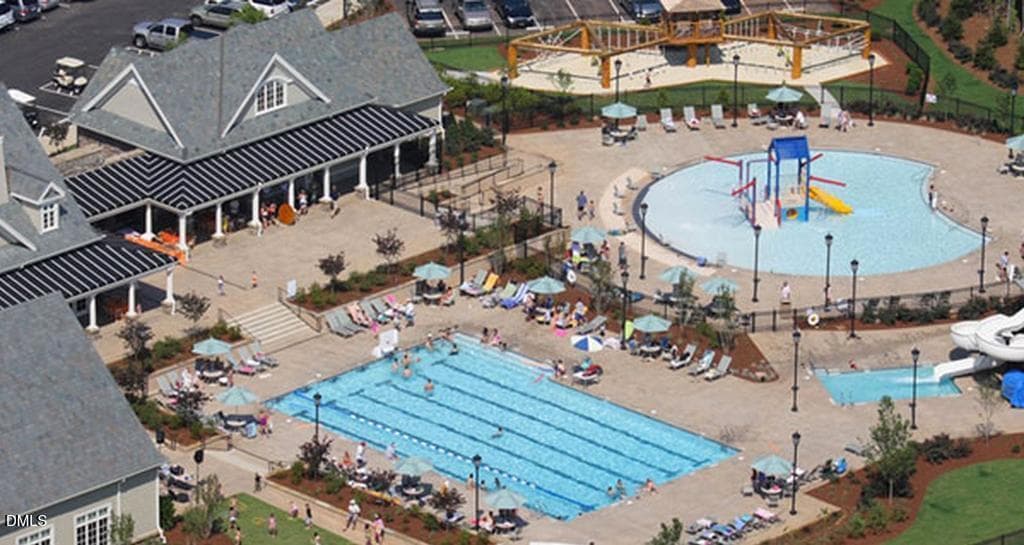 Hasentree Pool Drone - 8108 Fergus Court, Wake Forest, NC 27587