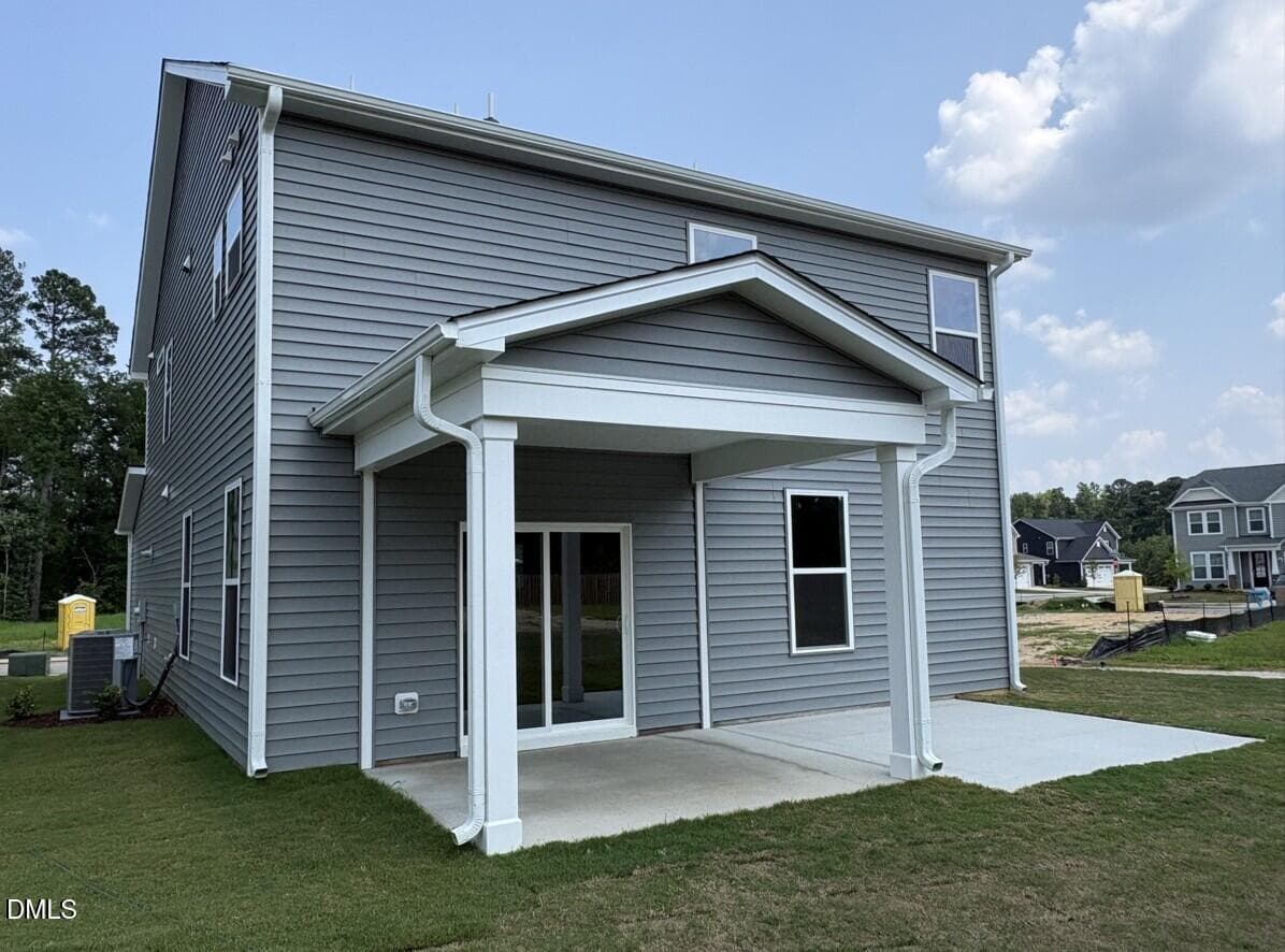 Covered Patio - 124 Railcar Way, Clayton, NC 27520