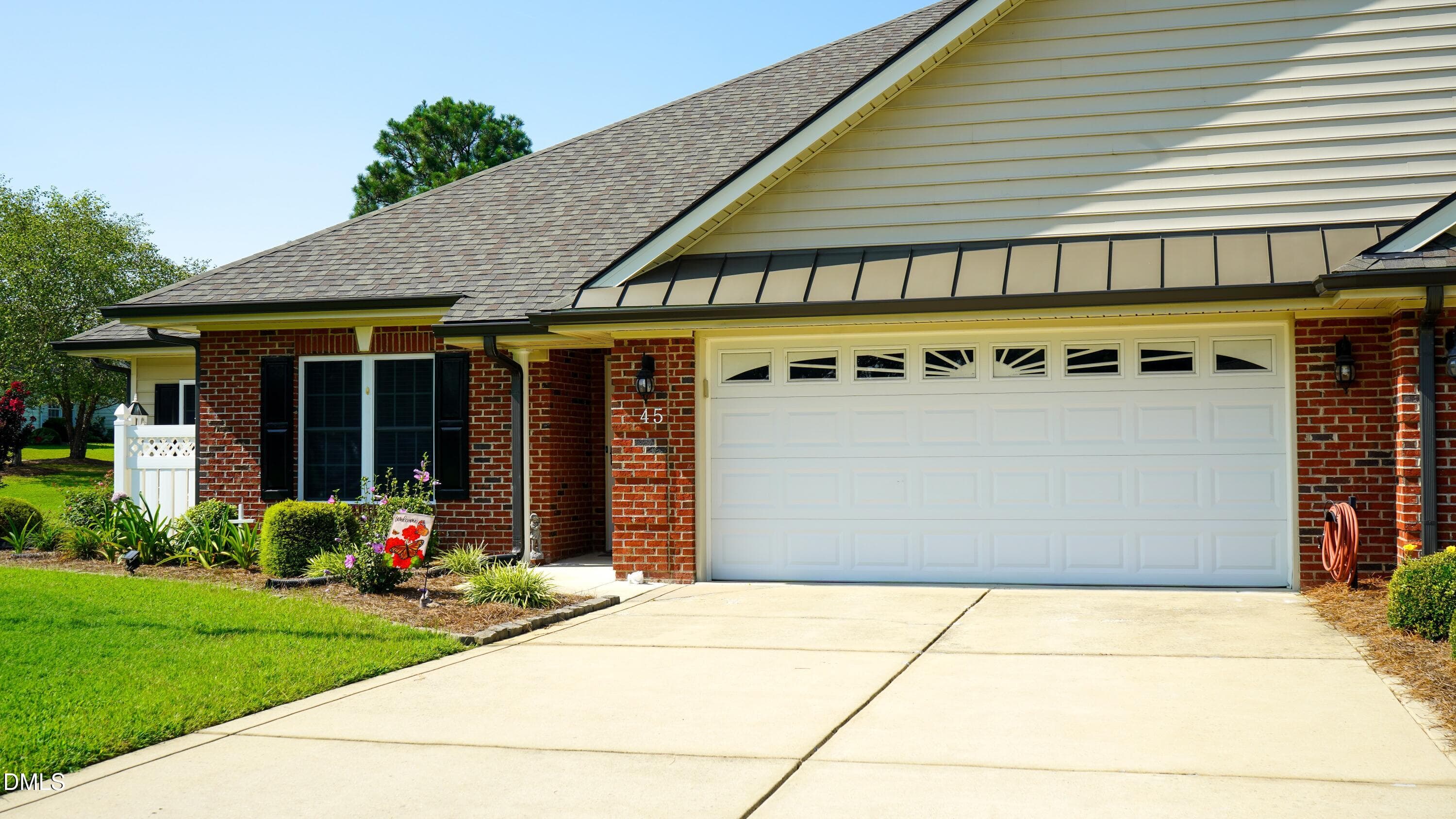 Spacious concrete driveway. - 45 Glenfield Drive, Dunn, NC 28334