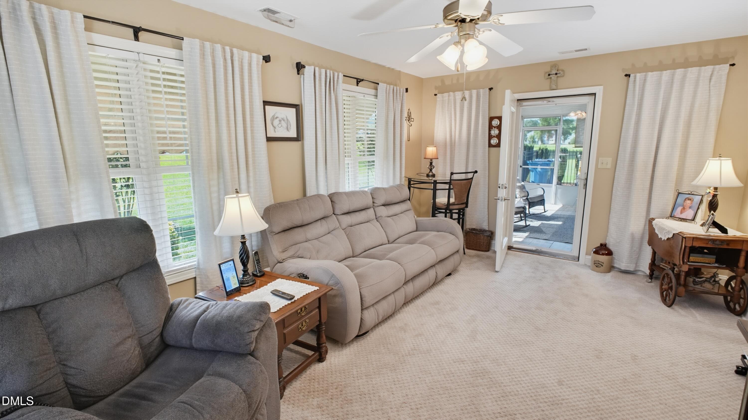 Flex/TV room. - 45 Glenfield Drive, Dunn, NC 28334