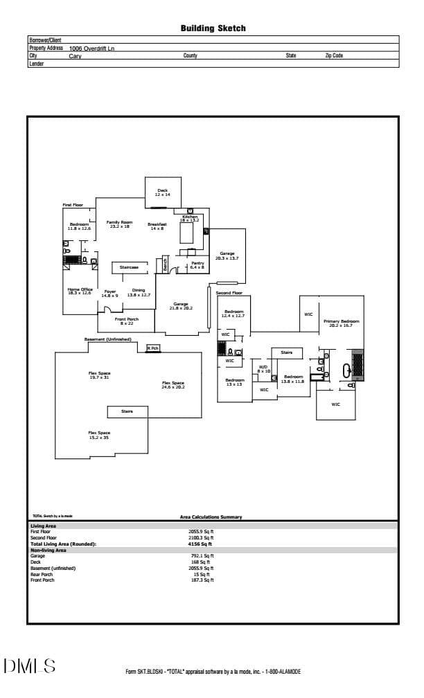 Floor Plans - 1006 Overdrift Ln conv 0 - 1006 Overdrift Lane, Cary, NC 27519