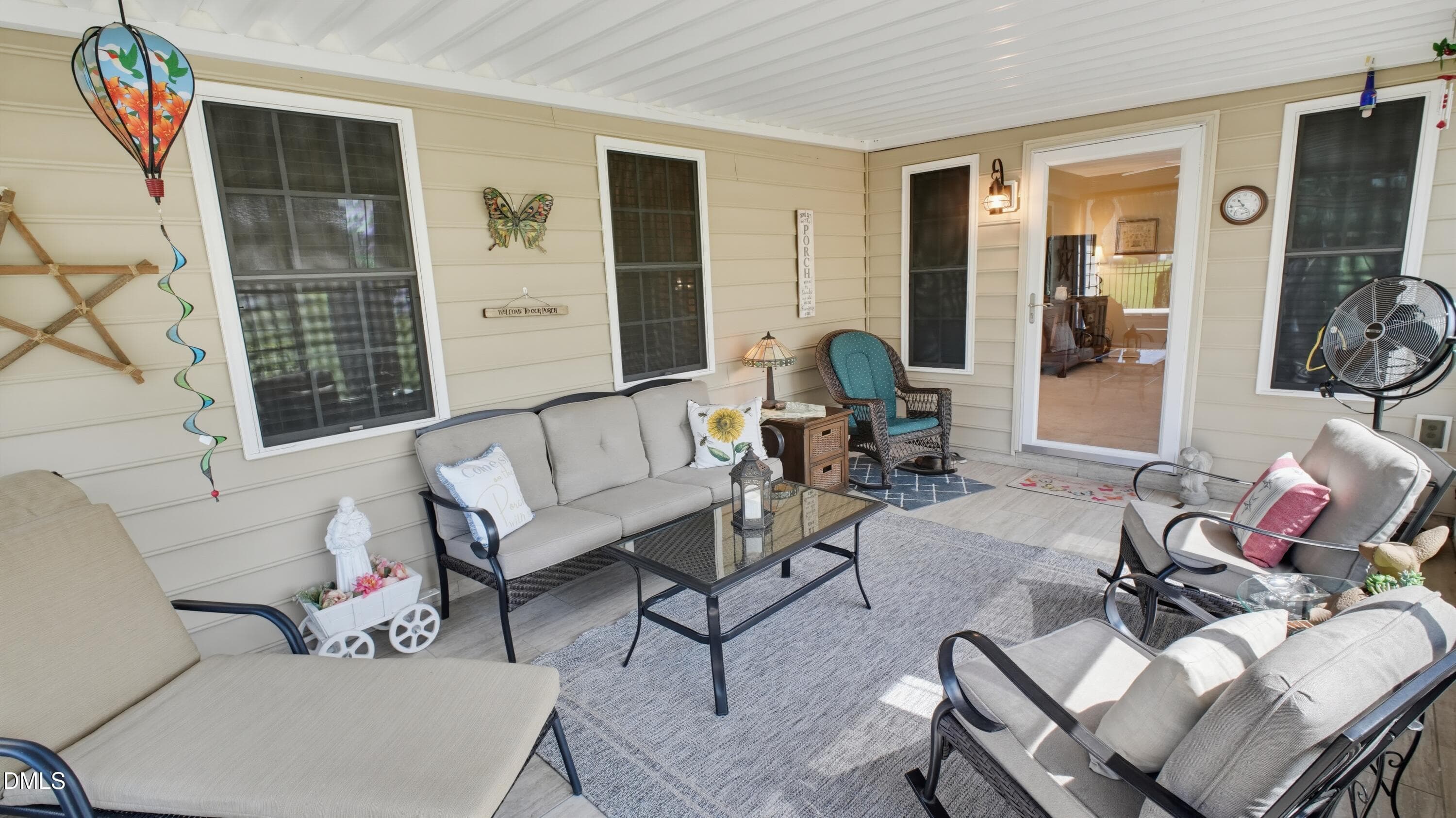 Perfect place for morning coffee! - 45 Glenfield Drive, Dunn, NC 28334