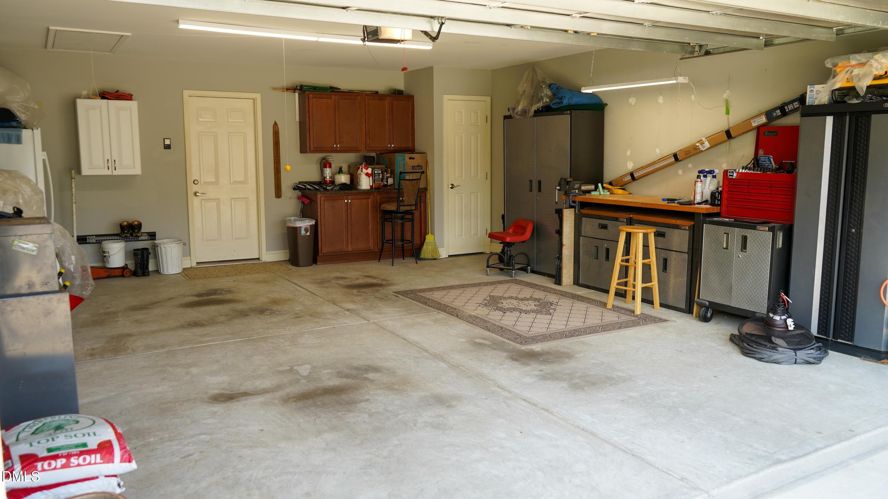 Spacious Garage. - 45 Glenfield Drive, Dunn, NC 28334