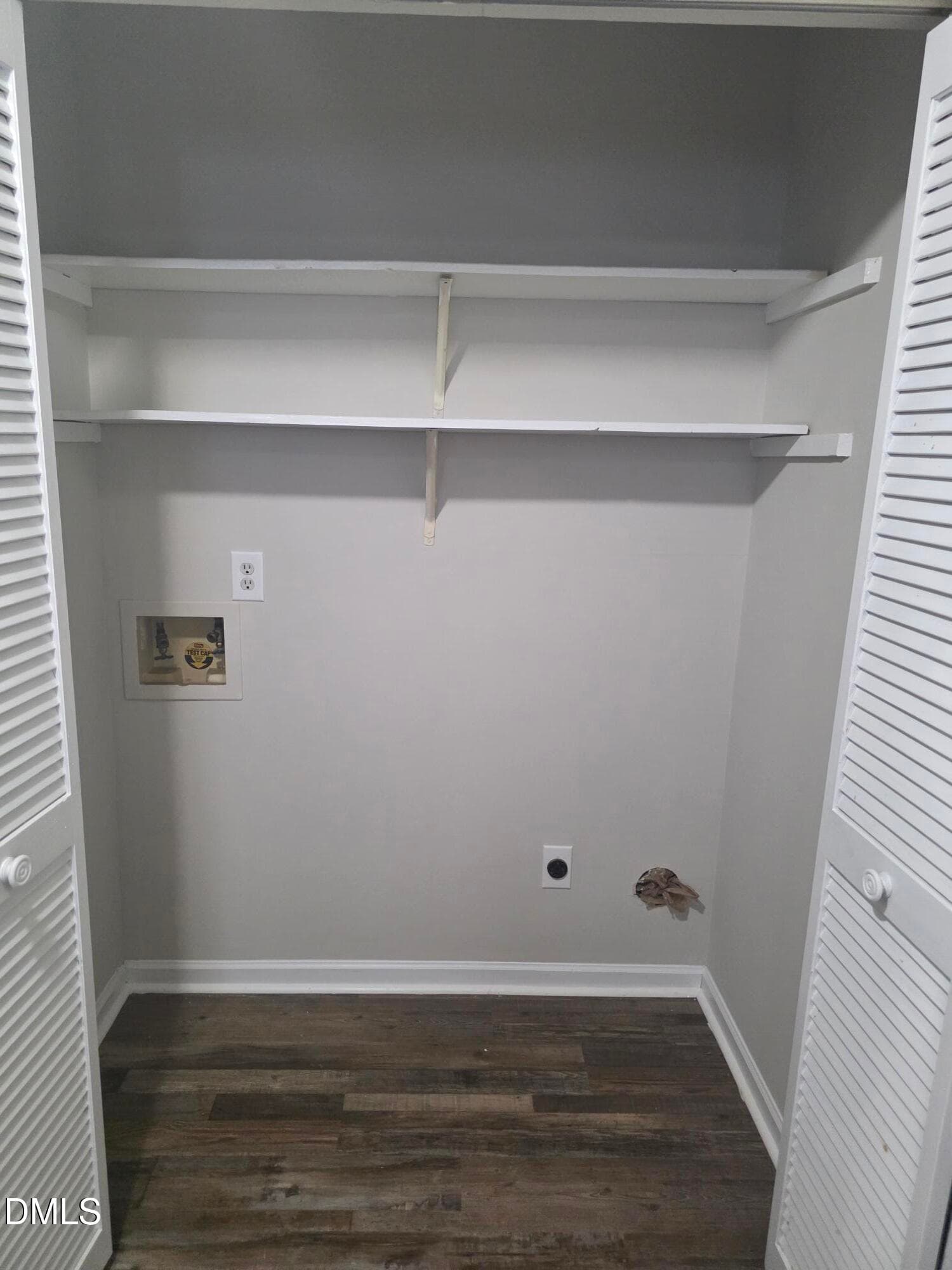 laundry closet - 7389 Sandy Creek Drive, Raleigh, NC 27615, Raleigh