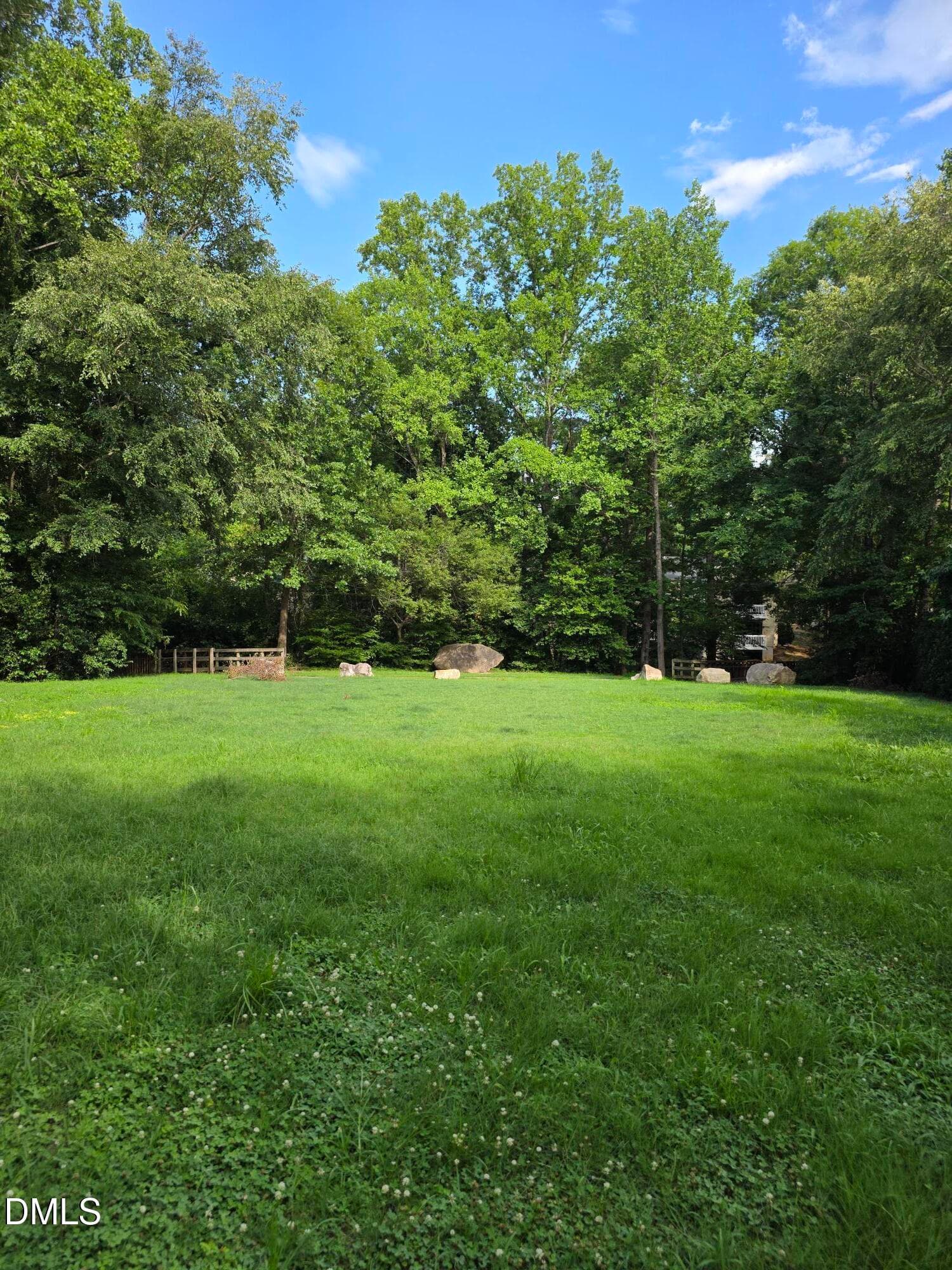 open space leads to walking path - 7389 Sandy Creek Drive, Raleigh, NC 27615, Raleigh