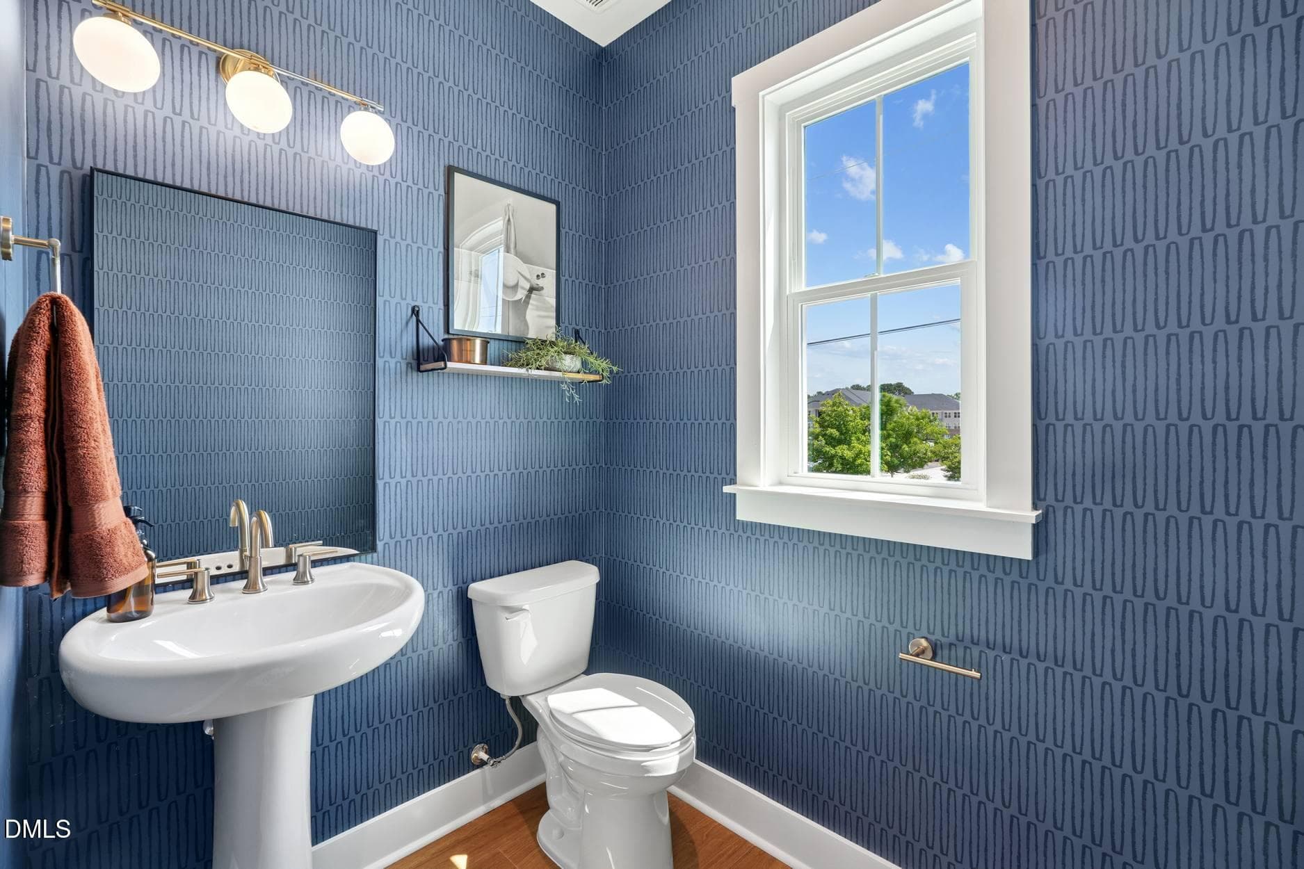 12. Holden- Powder Room - 1103 Zelkova Lane, Chapel Hill, NC 27517, Chapel Hill