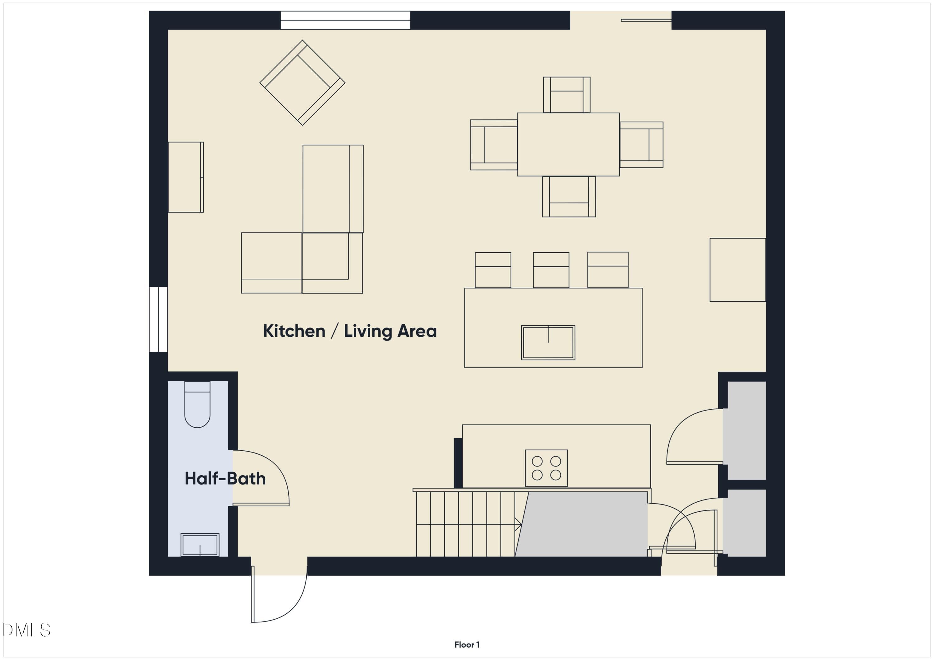 Floorplan 1 - 3005 Egert Drive, Haw River, NC 27258