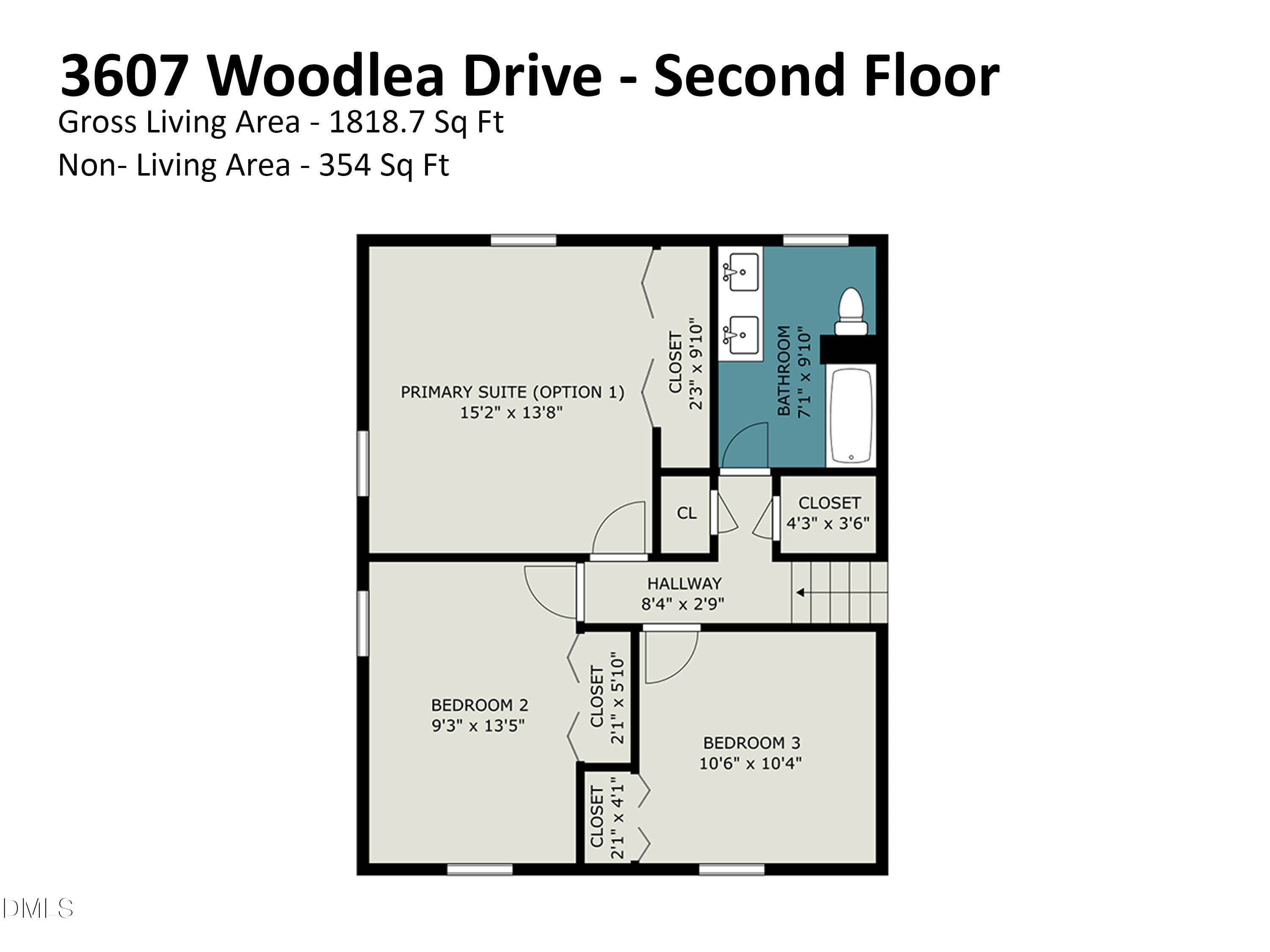 3607_woodlea_drive_-_second_floor_173 - 3607 Woodlea Drive, Raleigh, NC 27604, Raleigh
