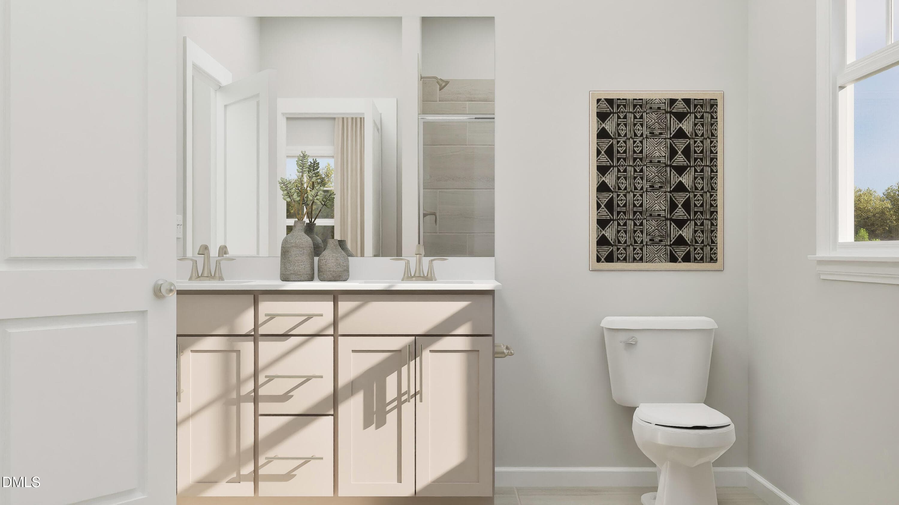 SUN_MicaRidge_Rend_SomersetIII_Bath2_F2 - 401 Granite Knoll Court, Rolesville, NC 27571, Rolesville