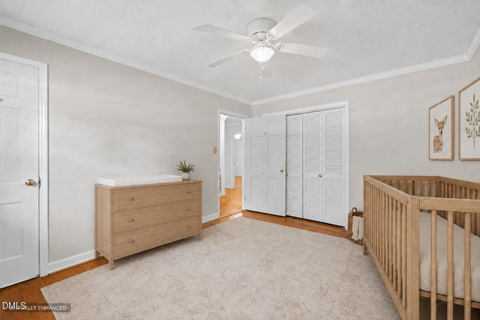 bedroom 2 staged - 2802 Devon Road, Durham, NC 27707, Durham