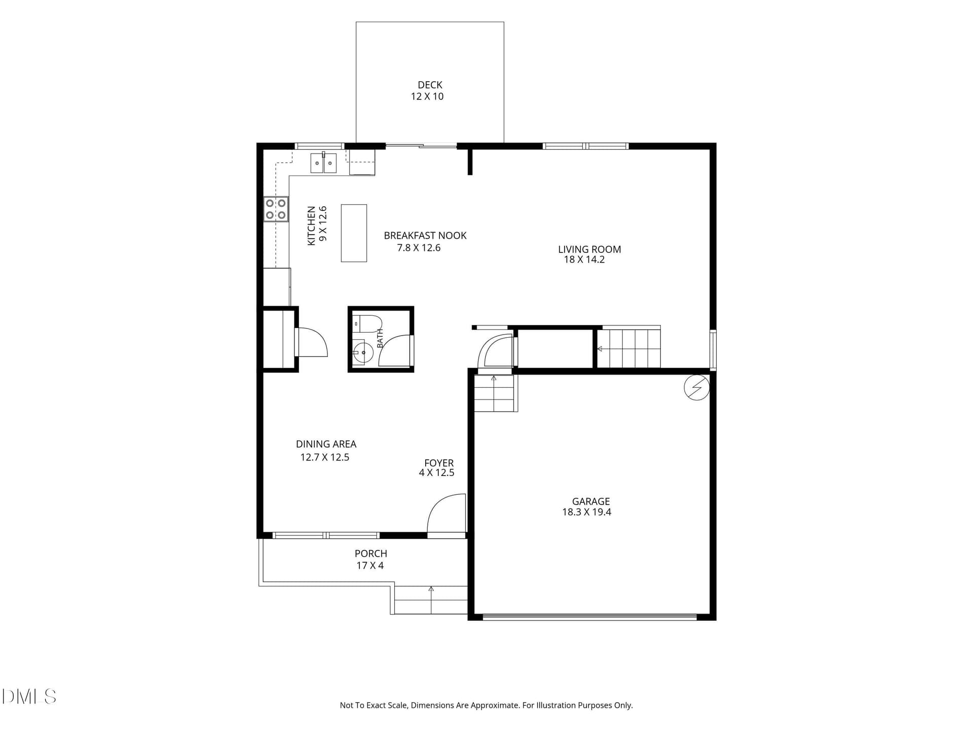 1st_floor_19_rockwater_way_zebulon_witho - 19 Rockwater Way, Zebulon, NC 27597