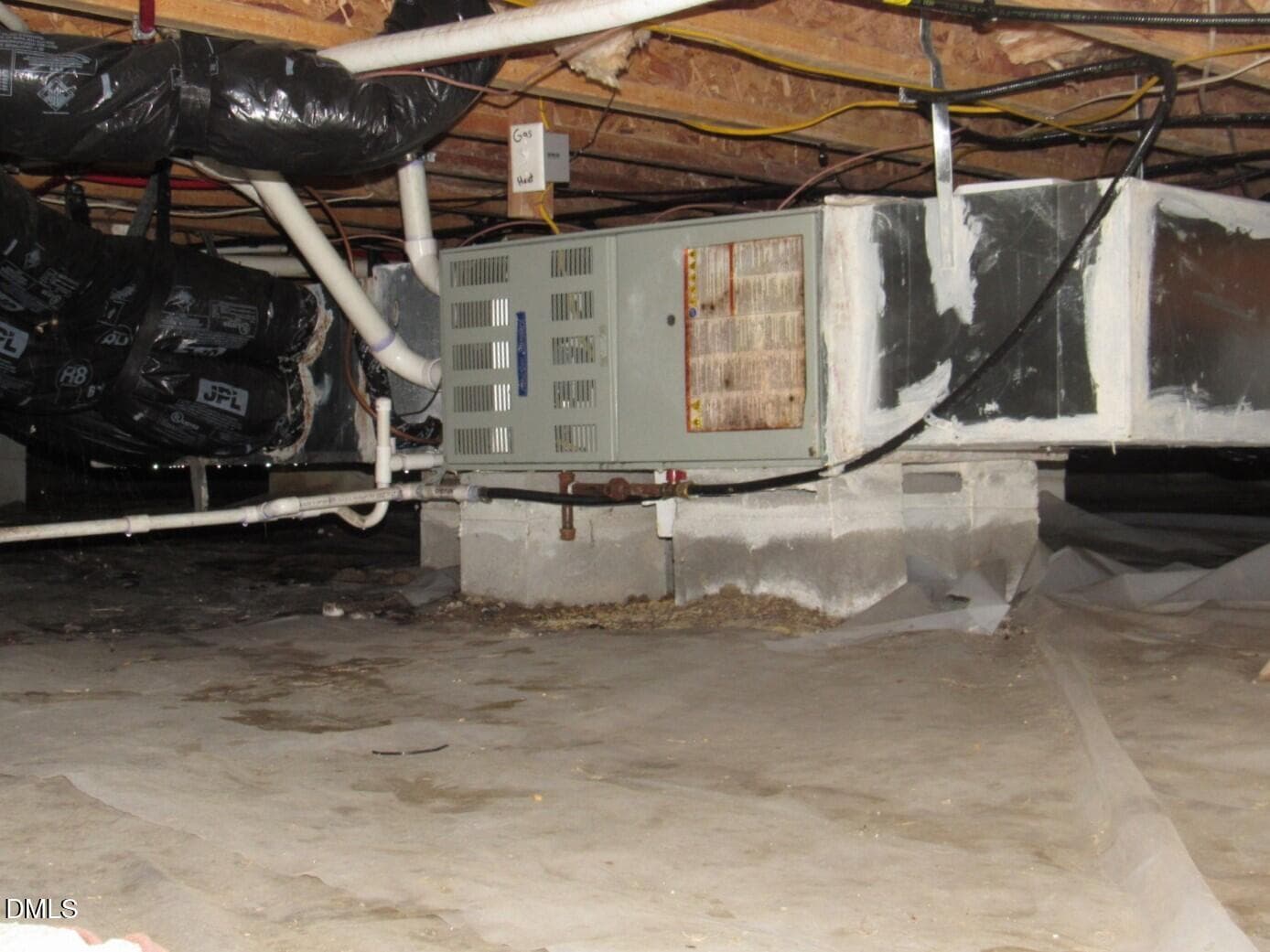 Crawl Space - 104 Woodbine Drive, Louisburg, NC 27549, Louisburg