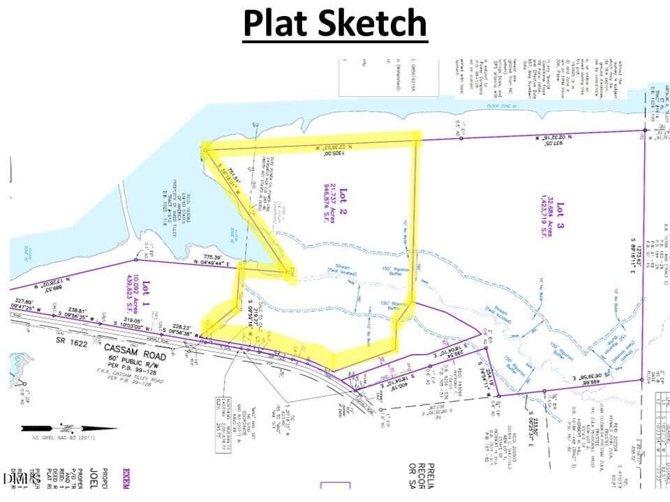 Durham Co. NC 21.73-Rogers-Lot2-034 - 00 Cassam Road, Bahama, NC 27503, Bahama