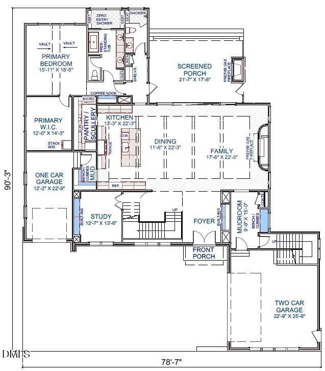 1st floor_Ridgewood - 3438 Leonard Street, Raleigh, NC 27607, Raleigh