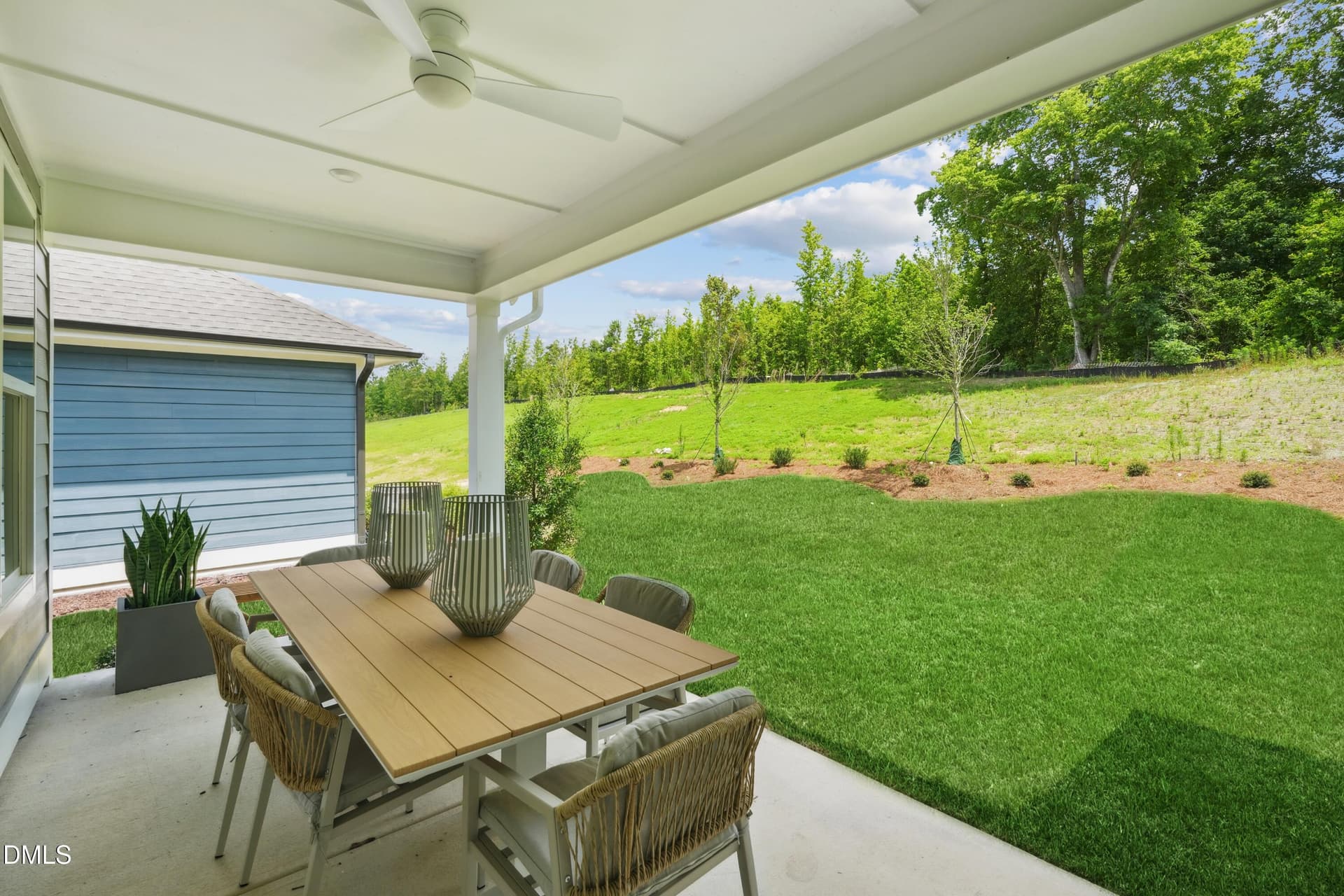 Altis at Serenity_Oak Haven Model_Patio_ - 22 Stonesthrow Way, Fuquay Varina, NC 27526