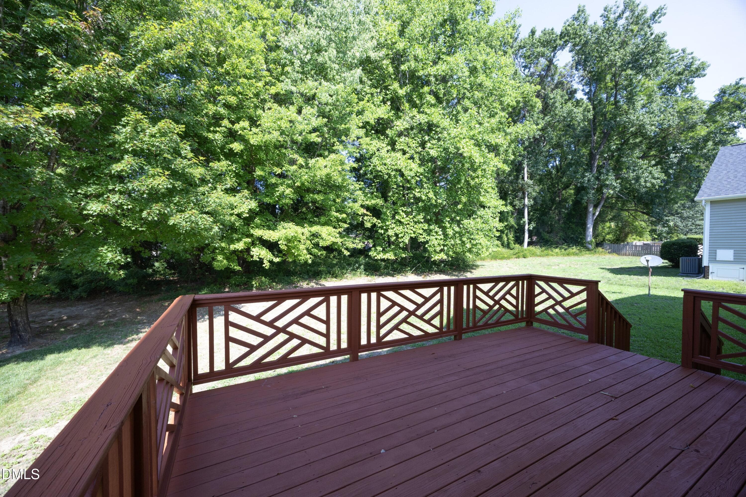3208 Rockford Deck Back Yard View - 3208 Rockford Road, Durham, NC 27713, Durham