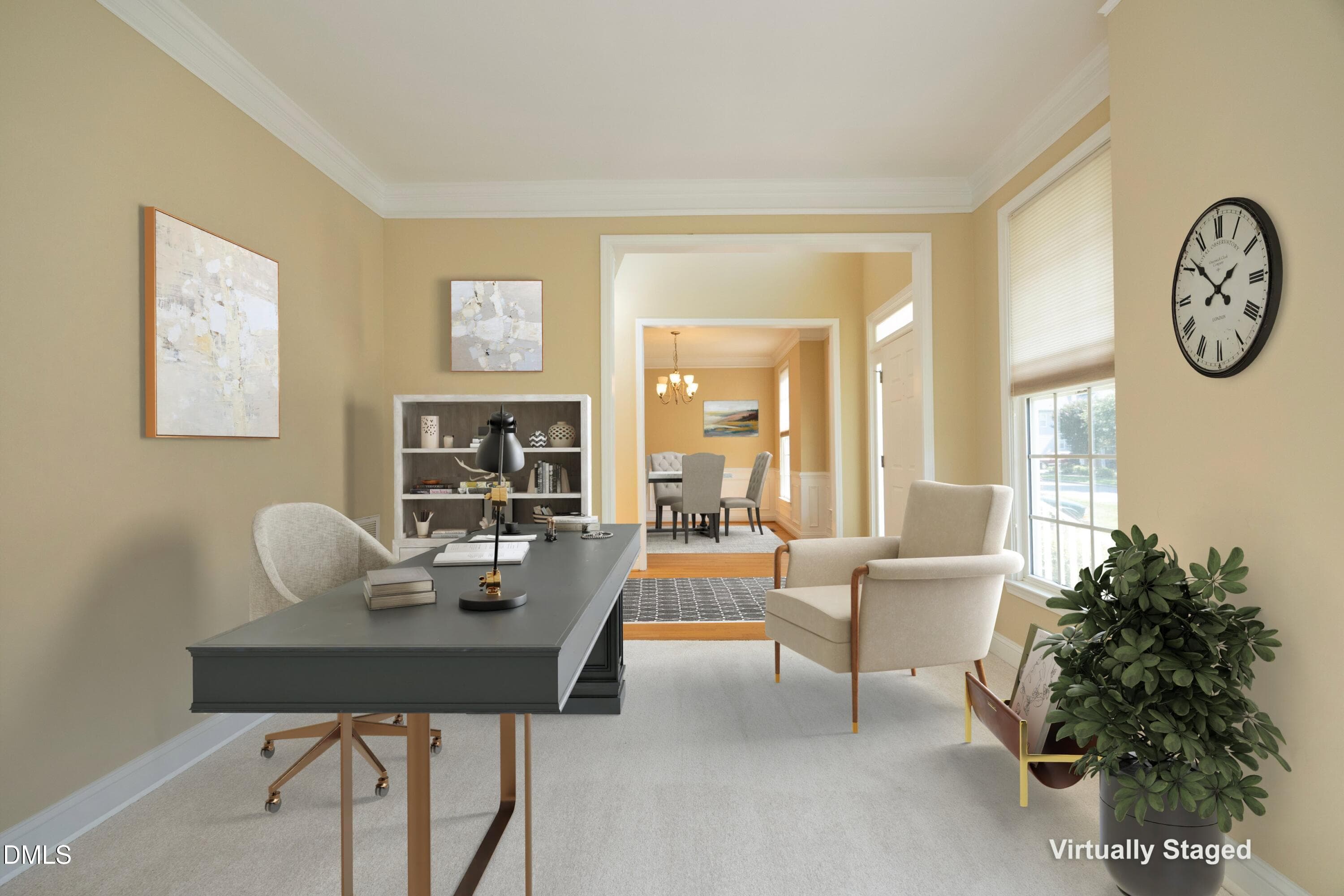 3208 Rockford Office Staged - 3208 Rockford Road, Durham, NC 27713, Durham
