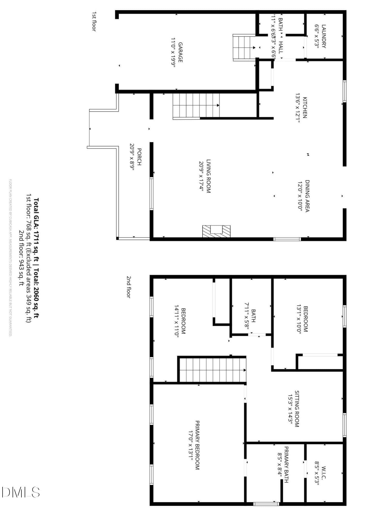 759 Dayflower floorplan - 759 Dayflower Court, Vass, NC 28394