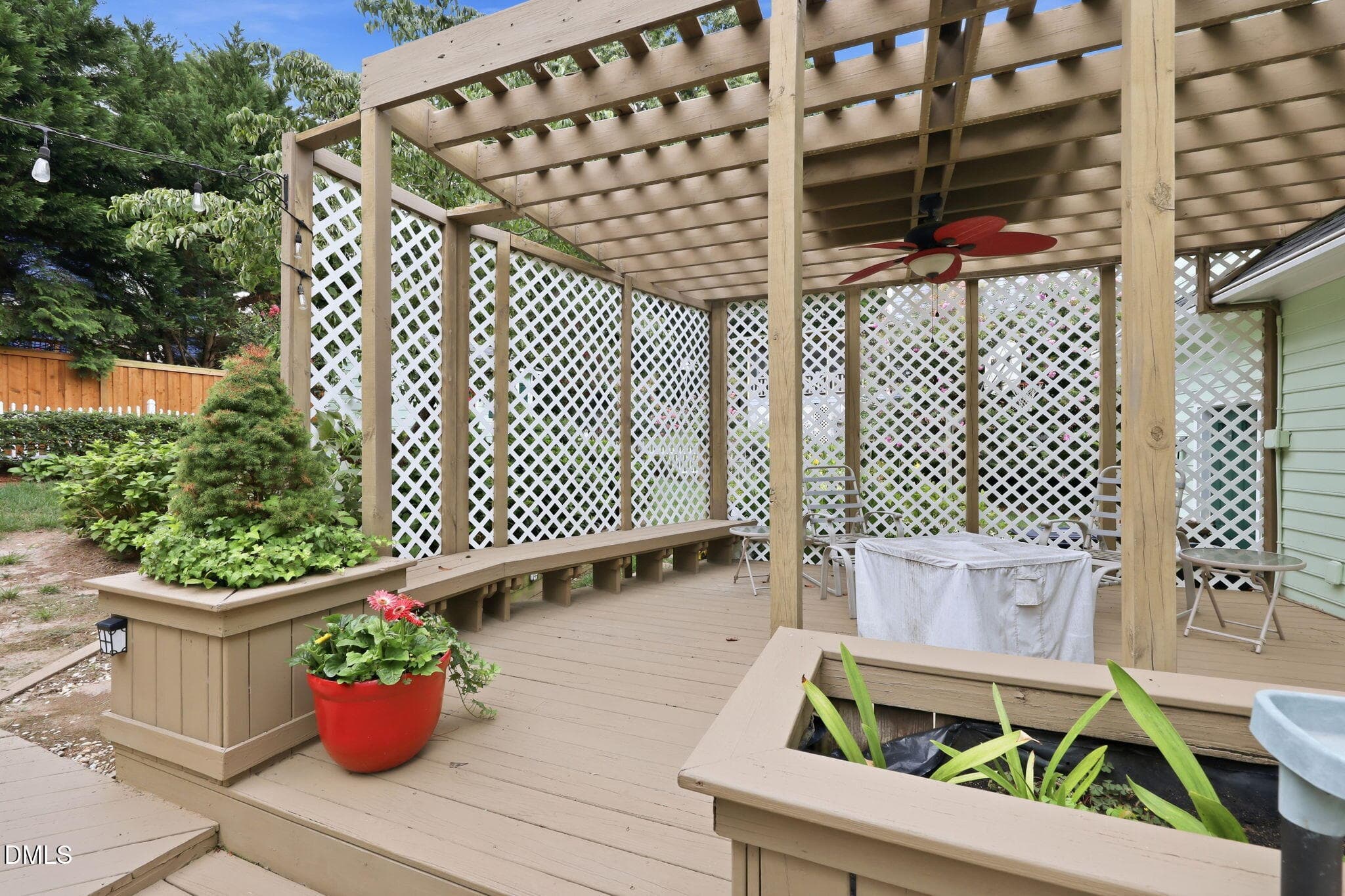 Deck w/ Pergola - 206 Whitehall Way, Cary, NC 27511, Cary