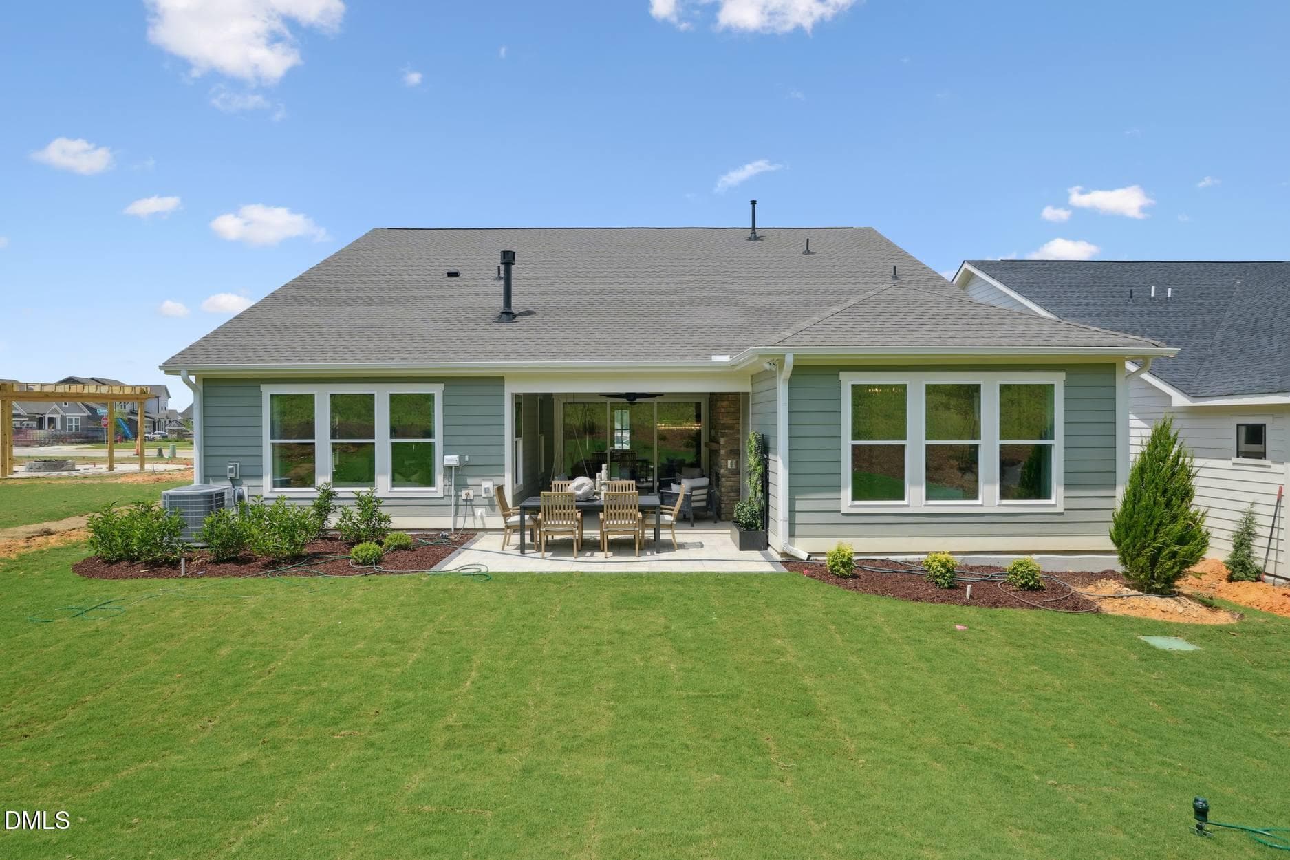 Altis at Serenity_Poplar Ridge Model_Bac - 159 Pebble Creek Trail, Fuquay Varina, NC 27526