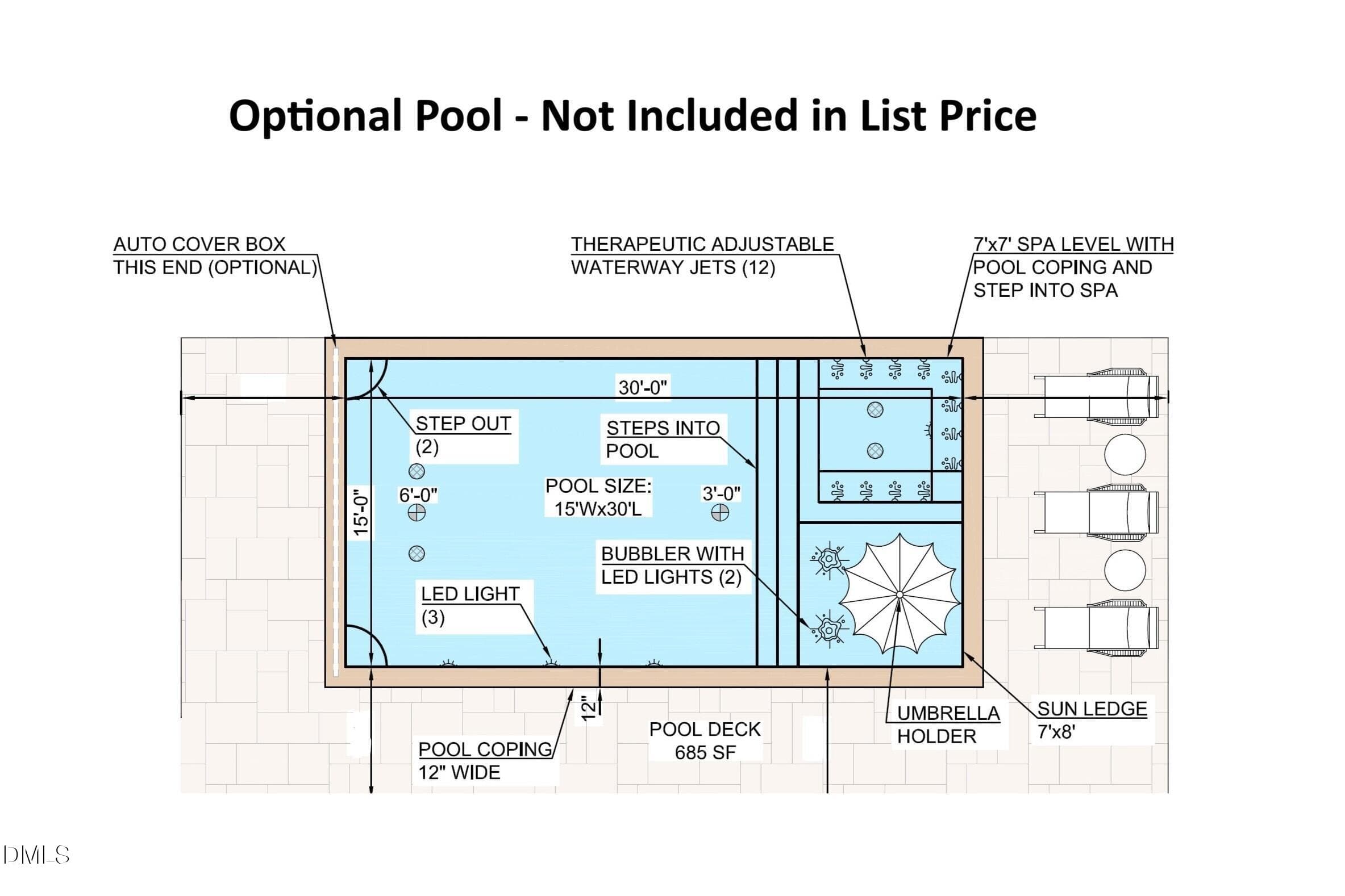 Optional Pool_3438 Leonard St - 3438 Leonard Street, Raleigh, NC 27607, Raleigh